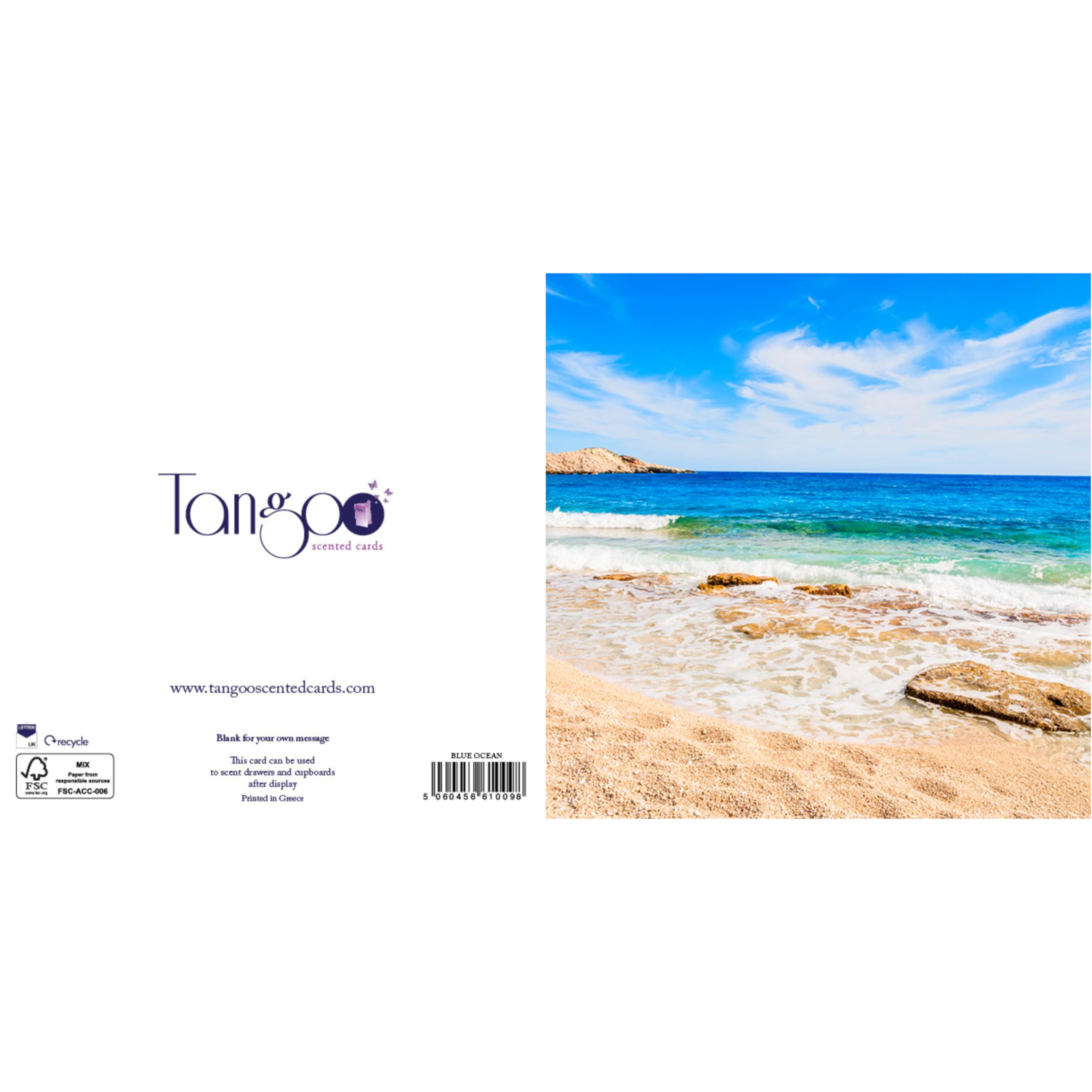 Blue Ocean - Scented Greeting Card