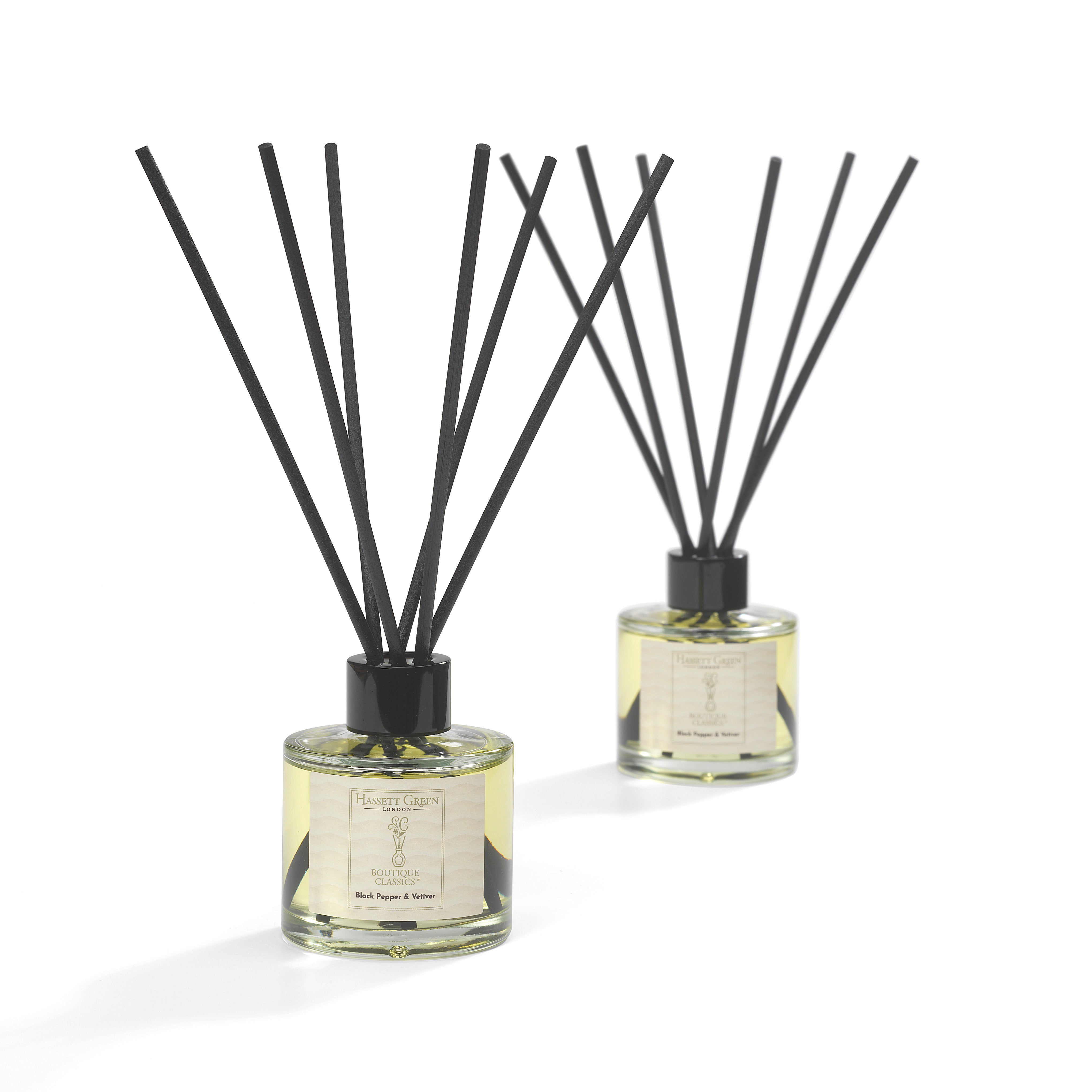 Black Pepper & Vetiver - Reed Diffuser Duo Set - 2 x 125ml