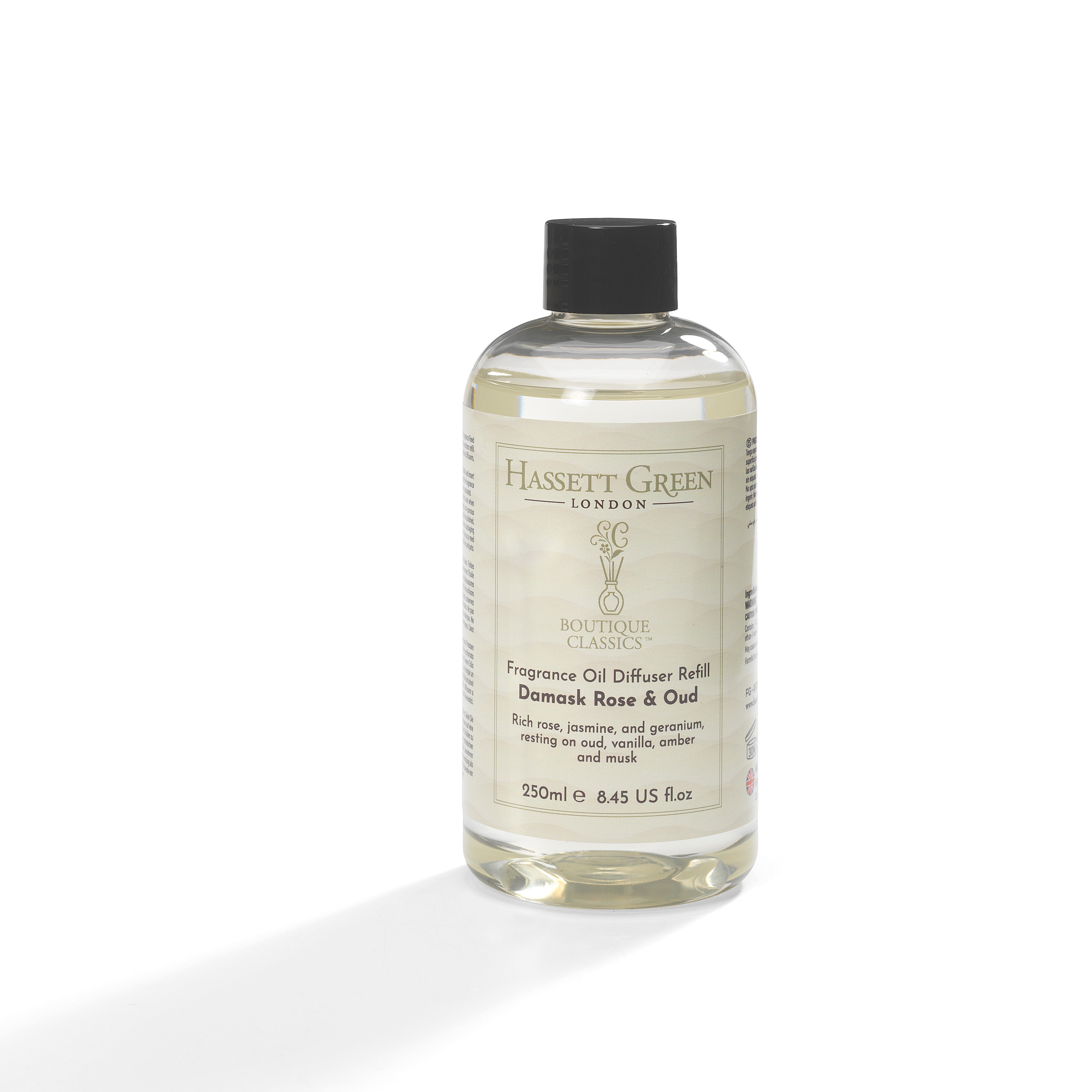 Damask Rose & Oud - Fragrance Oil Diffuser Refill 250ml