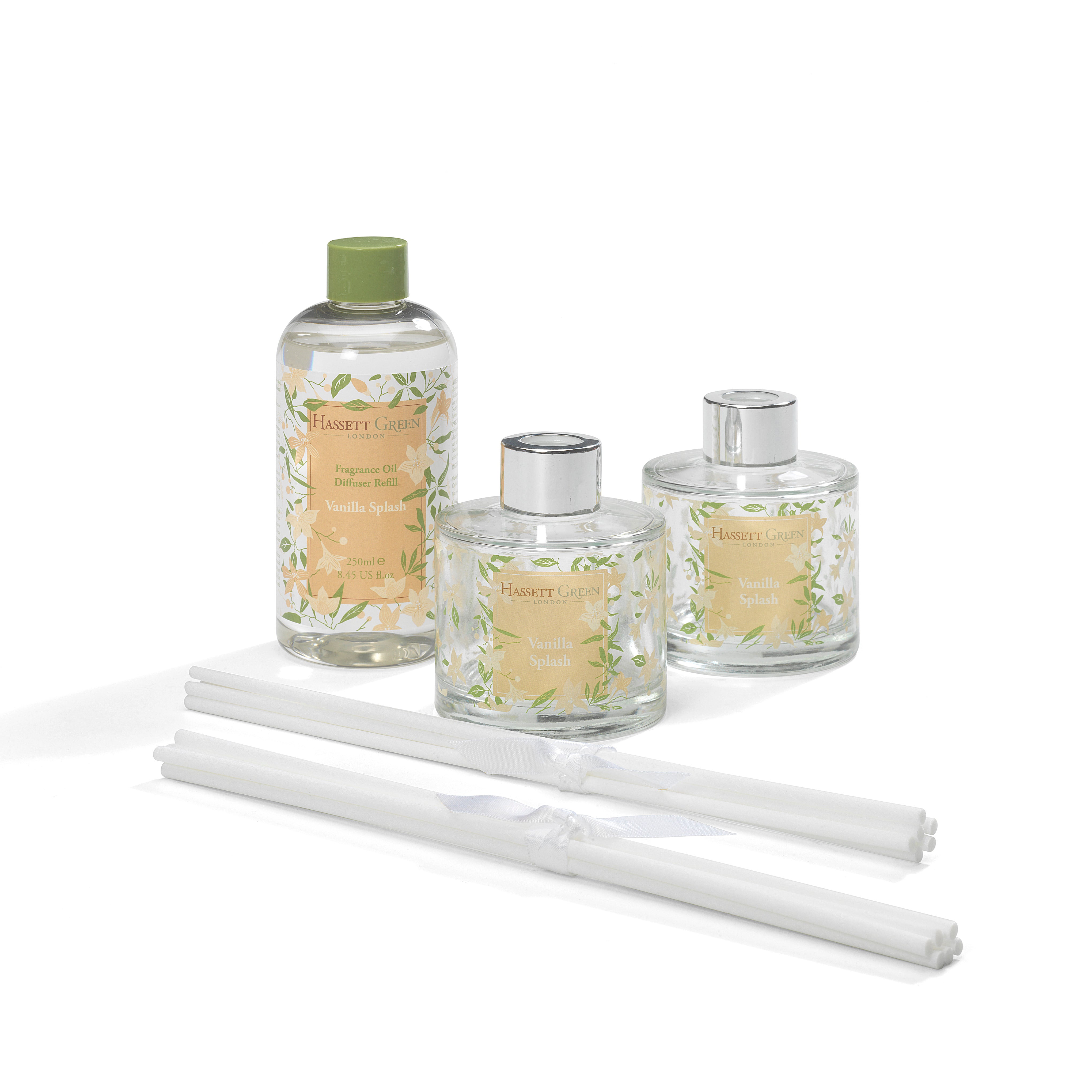 Vanilla Splash - Reed Diffuser Duo Set - 2 x 125ml