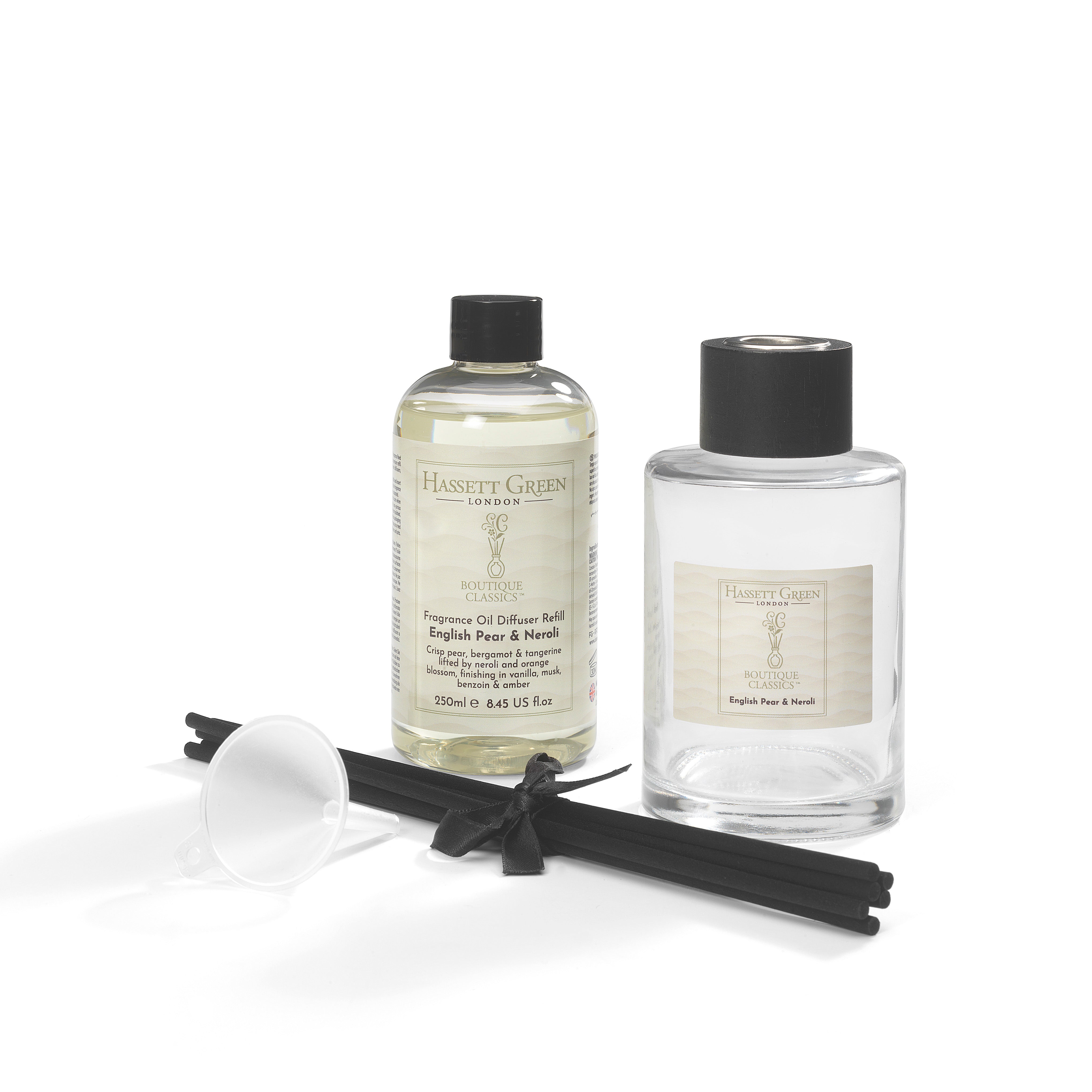 English Pear & Neroli - Fragrance Oil Reed Diffuser 250ml