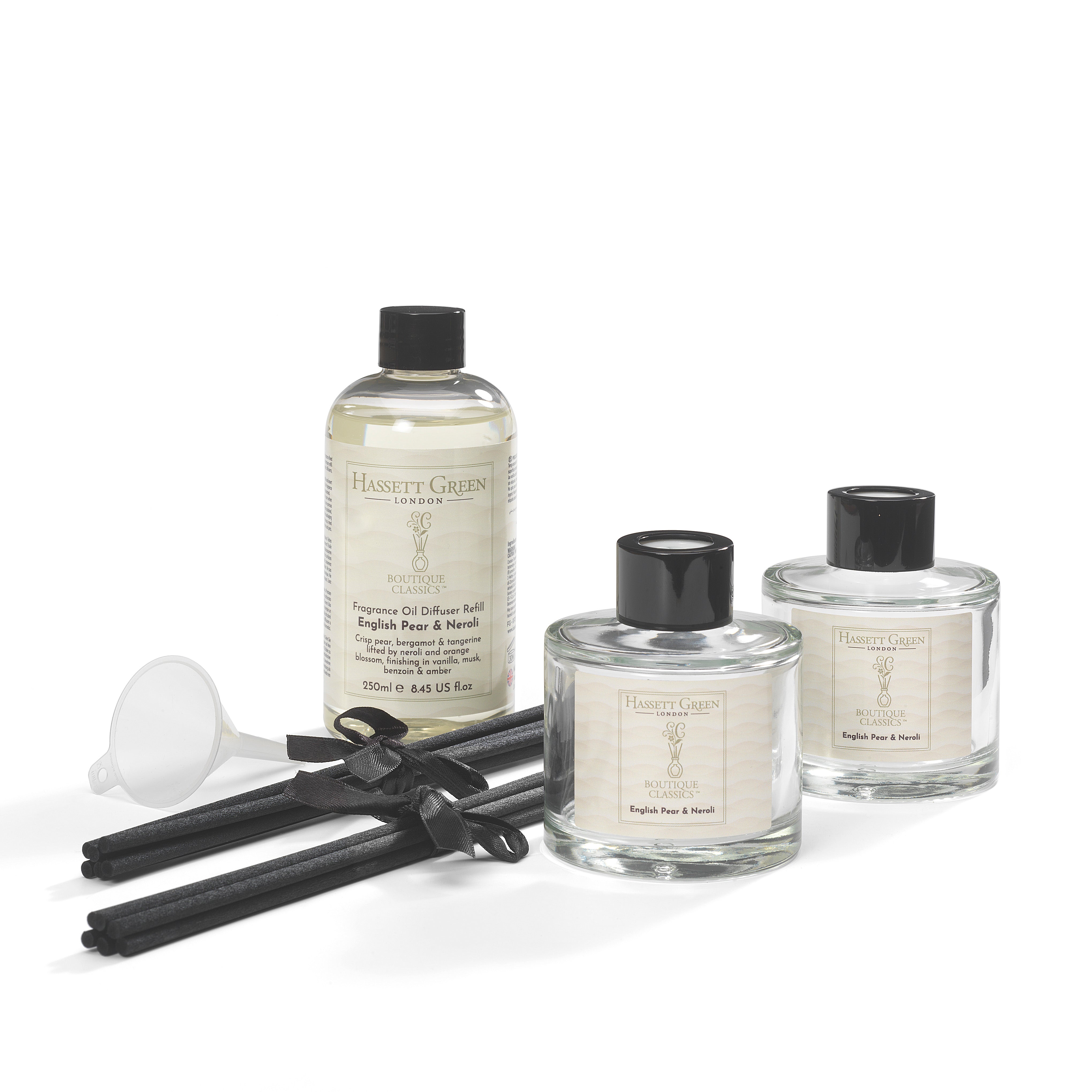 English Pear & Neroli - Reed Diffuser Duo Set - 2 x 125ml