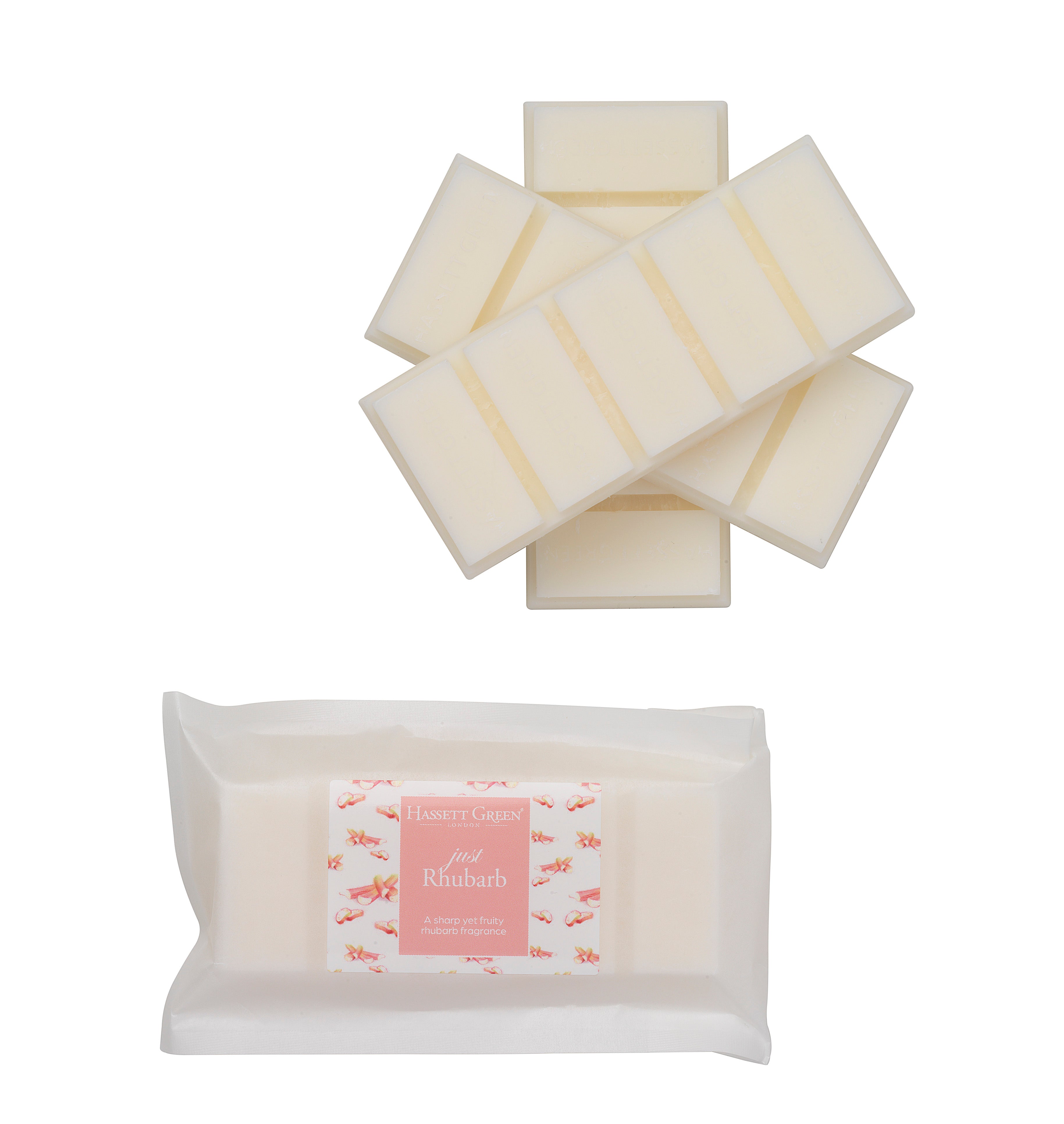 Just Rhubarb - Wax Melts 55g Snap Bars
