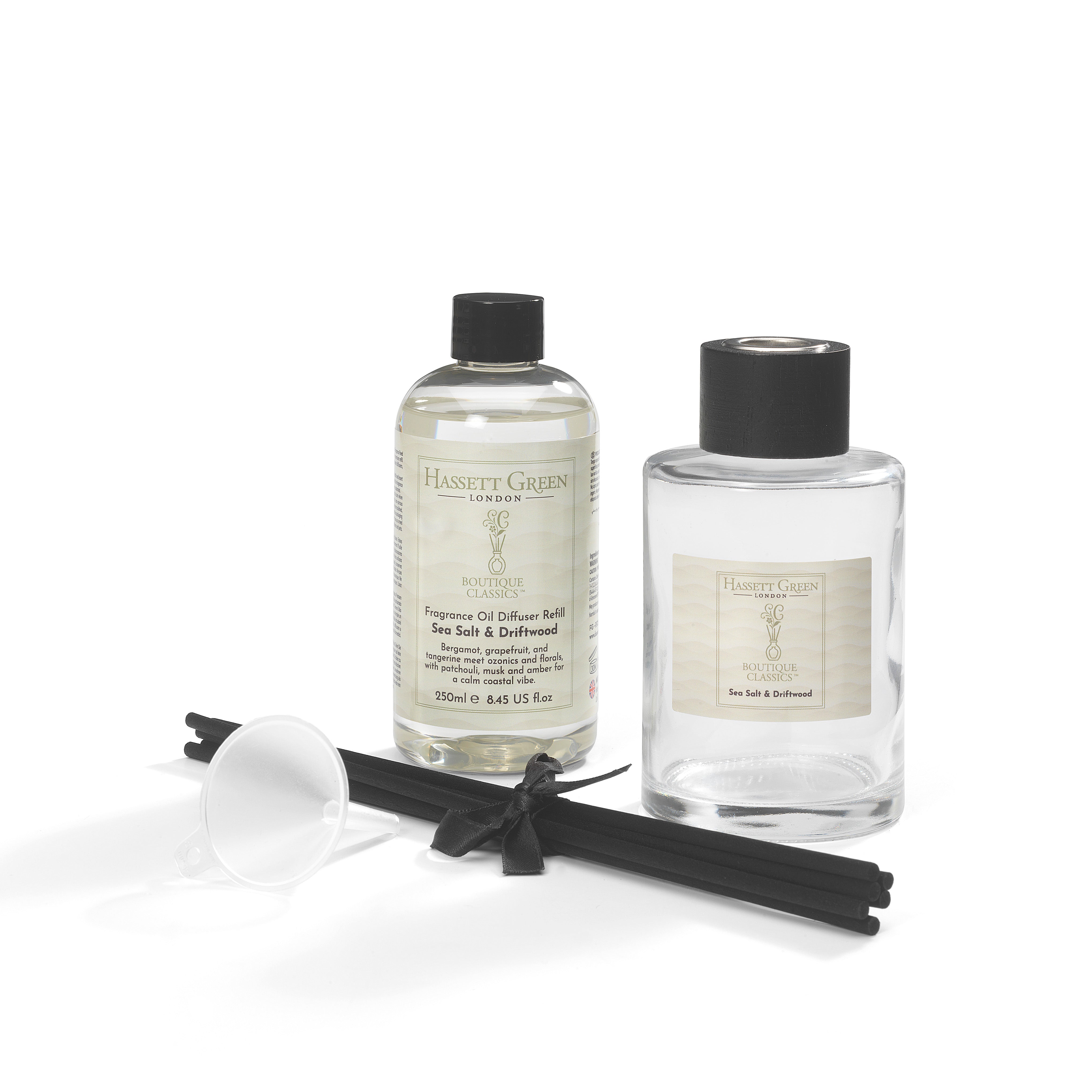 Sea Salt & Driftwood - Fragrance Oil Reed Diffuser 250ml