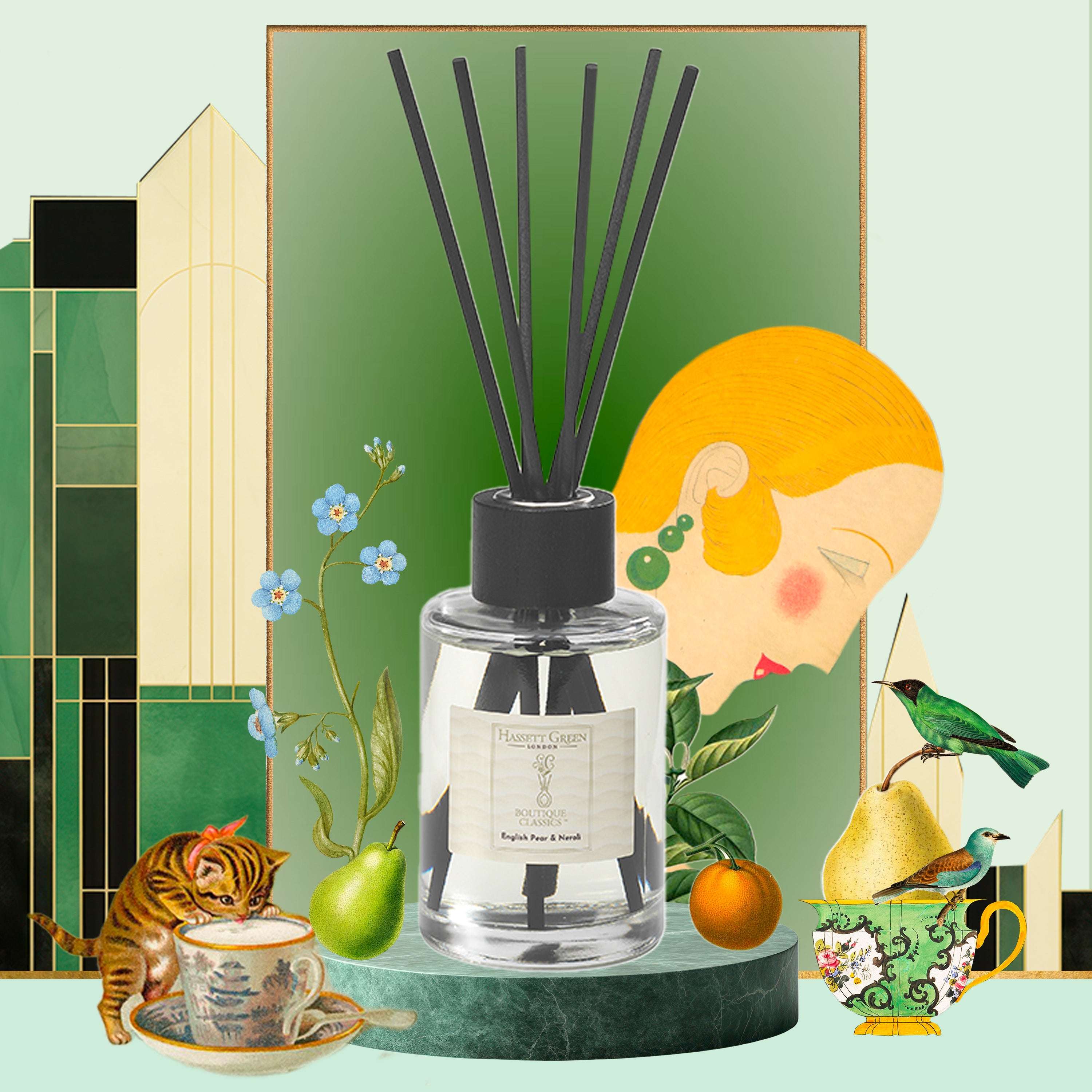 English Pear & Neroli - Fragrance Oil Reed Diffuser 250ml