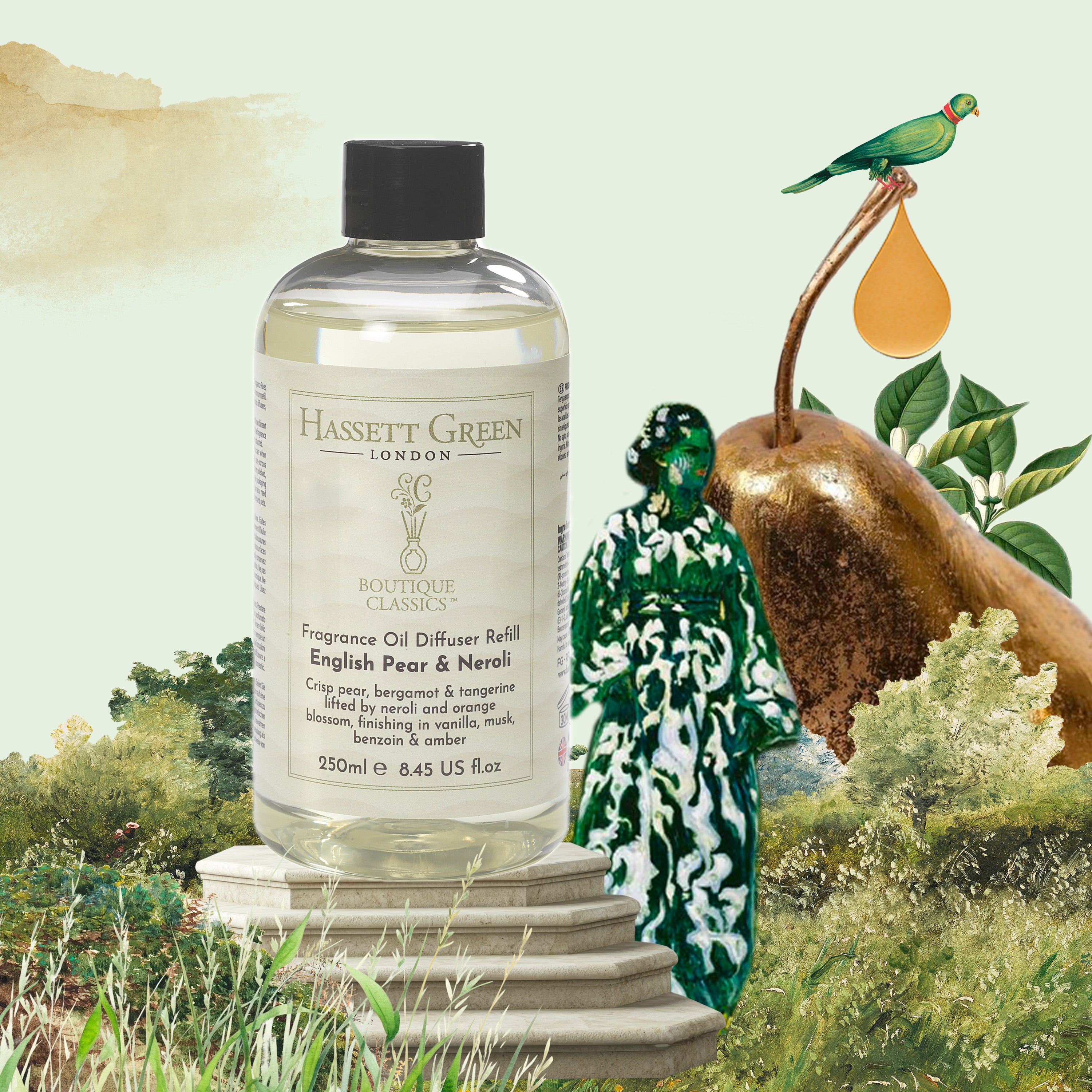 English Pear & Neroli - Fragrance Oil Diffuser Refill 250ml