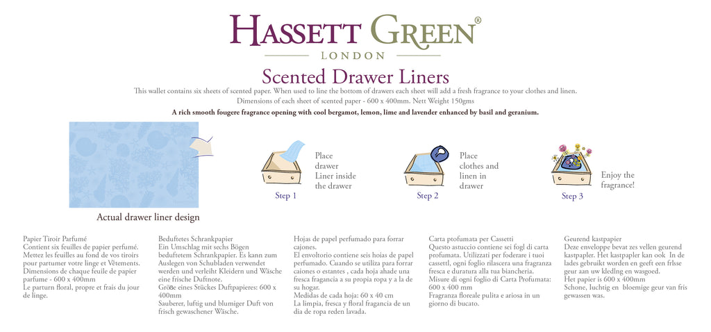 Endless Ocean - Scented Drawer Liners