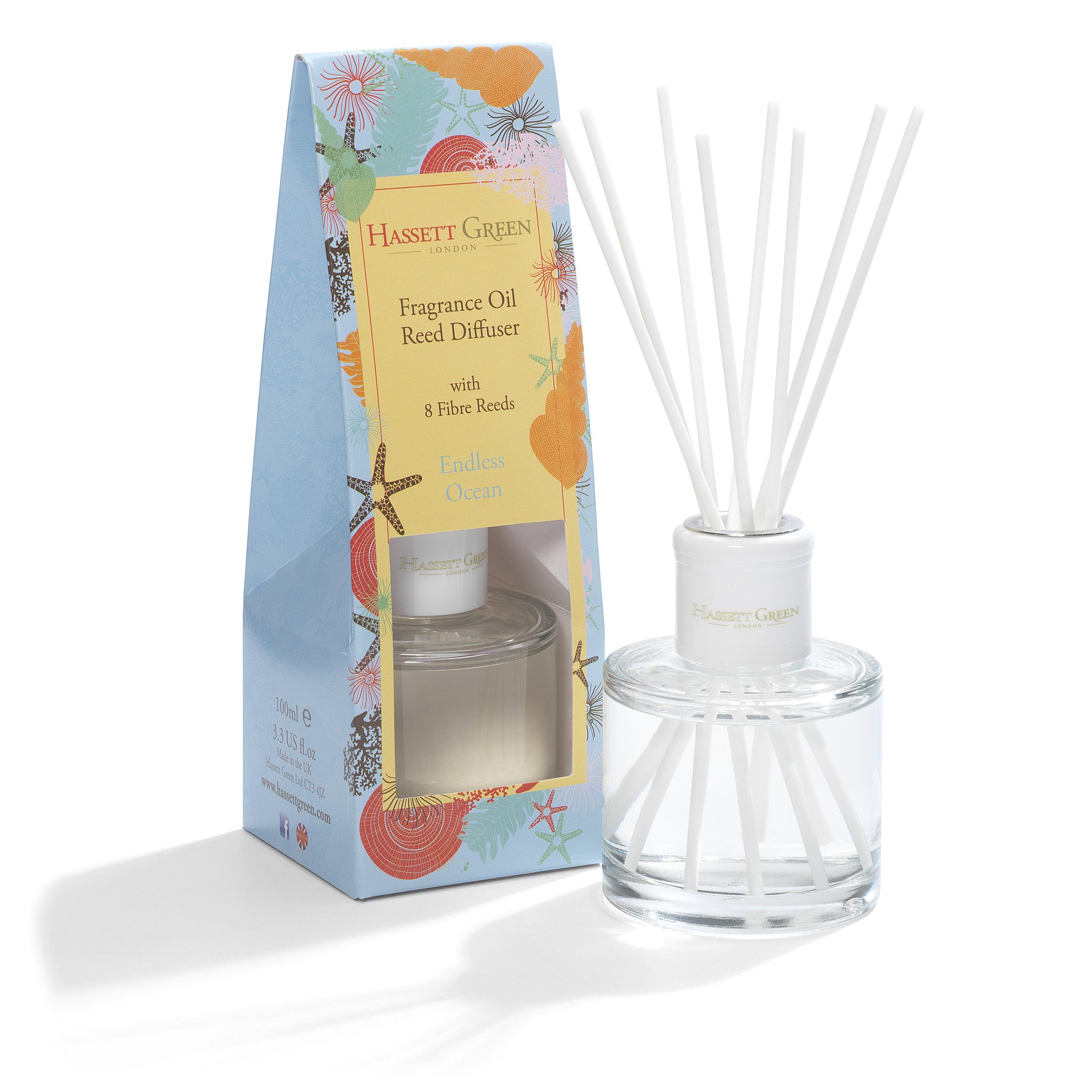 Endless Ocean - Fragrance Oil Reed Diffuser 100ml
