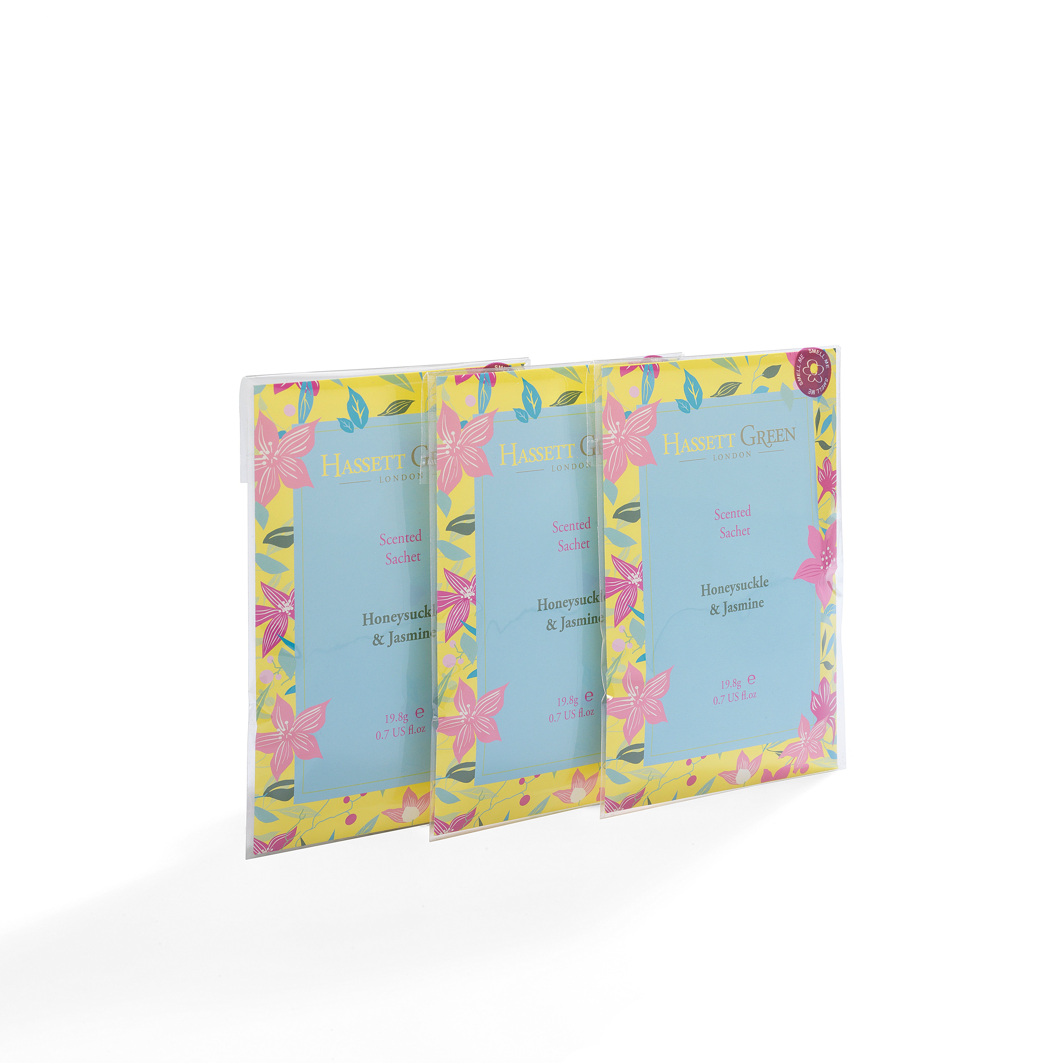 Honeysuckle & Jasmine Three Pack - Scented Sachet