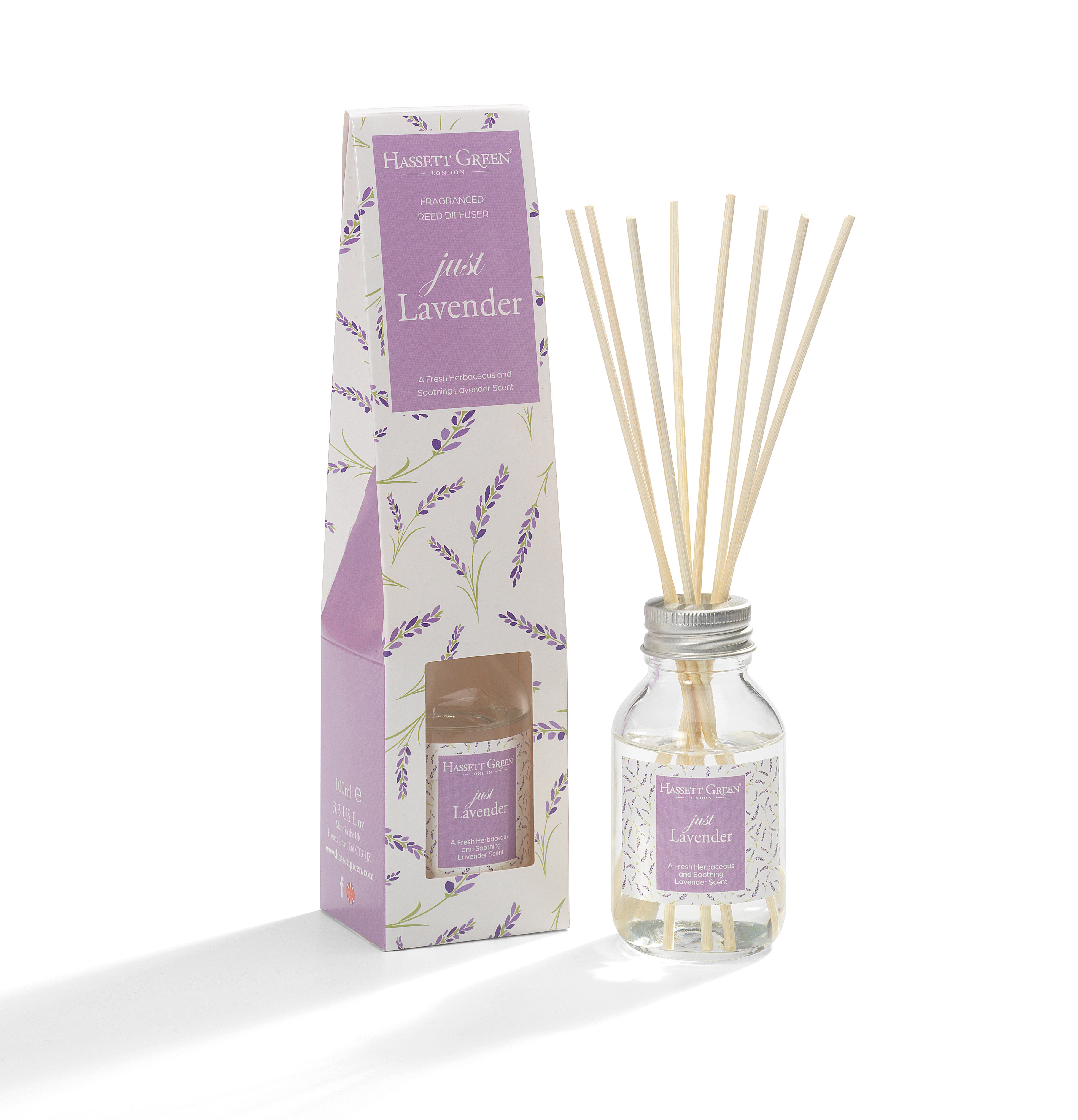 Just Lavender - Fragrance Reed Diffuser 100ml