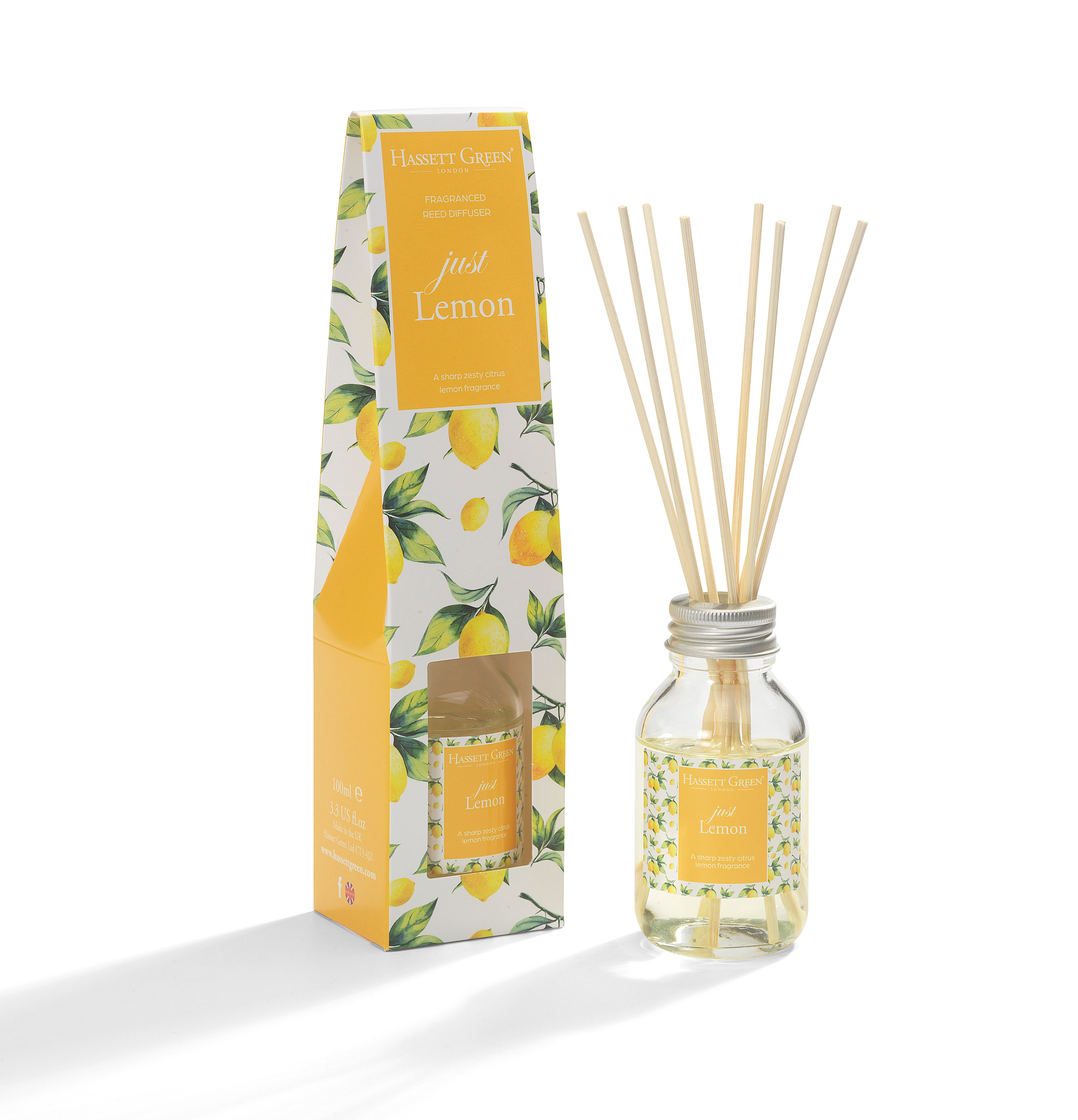 Just Lemon - Fragrance Reed Diffuser 100ml