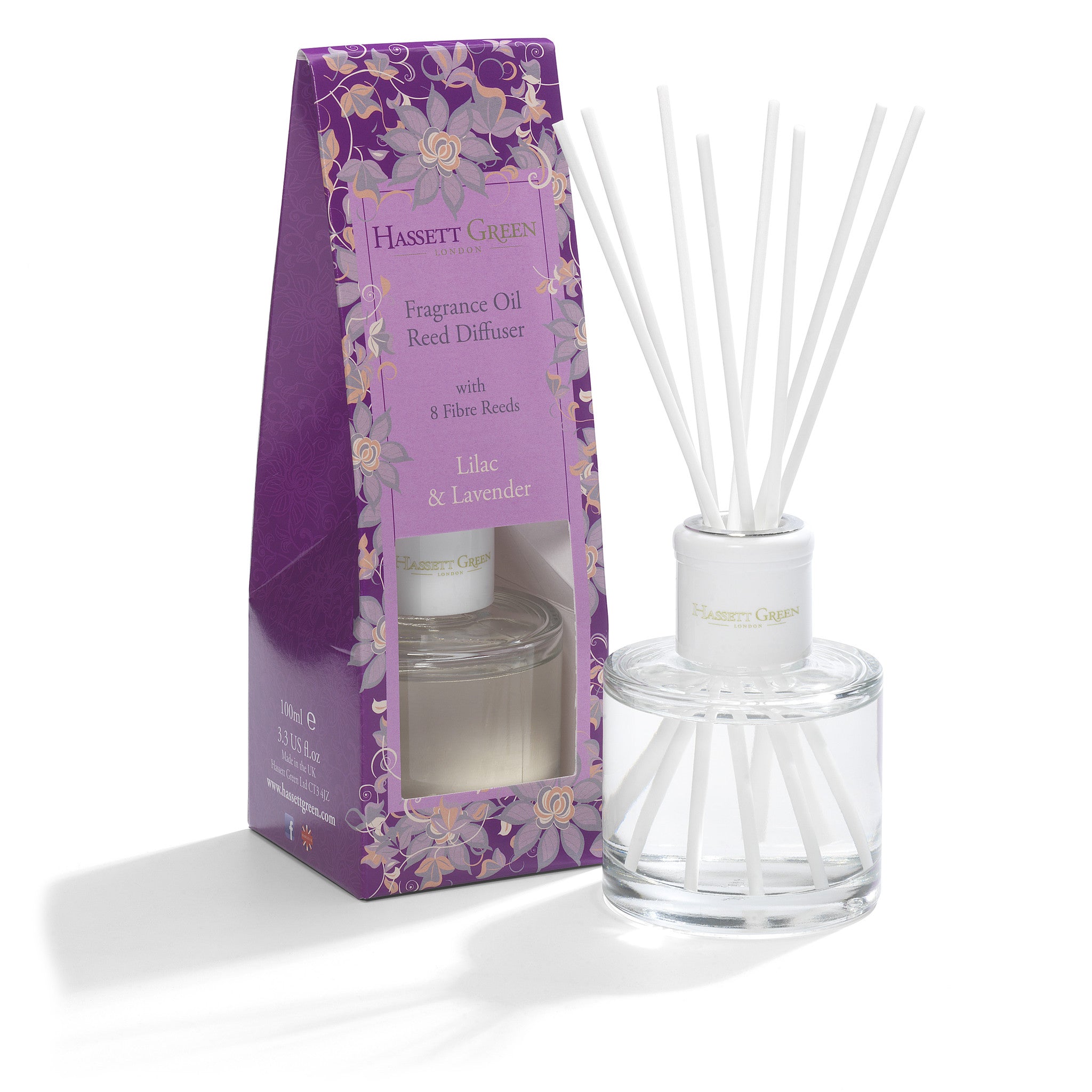Lilac & Lavender - Fragrance Oil Reed Diffuser 100ml