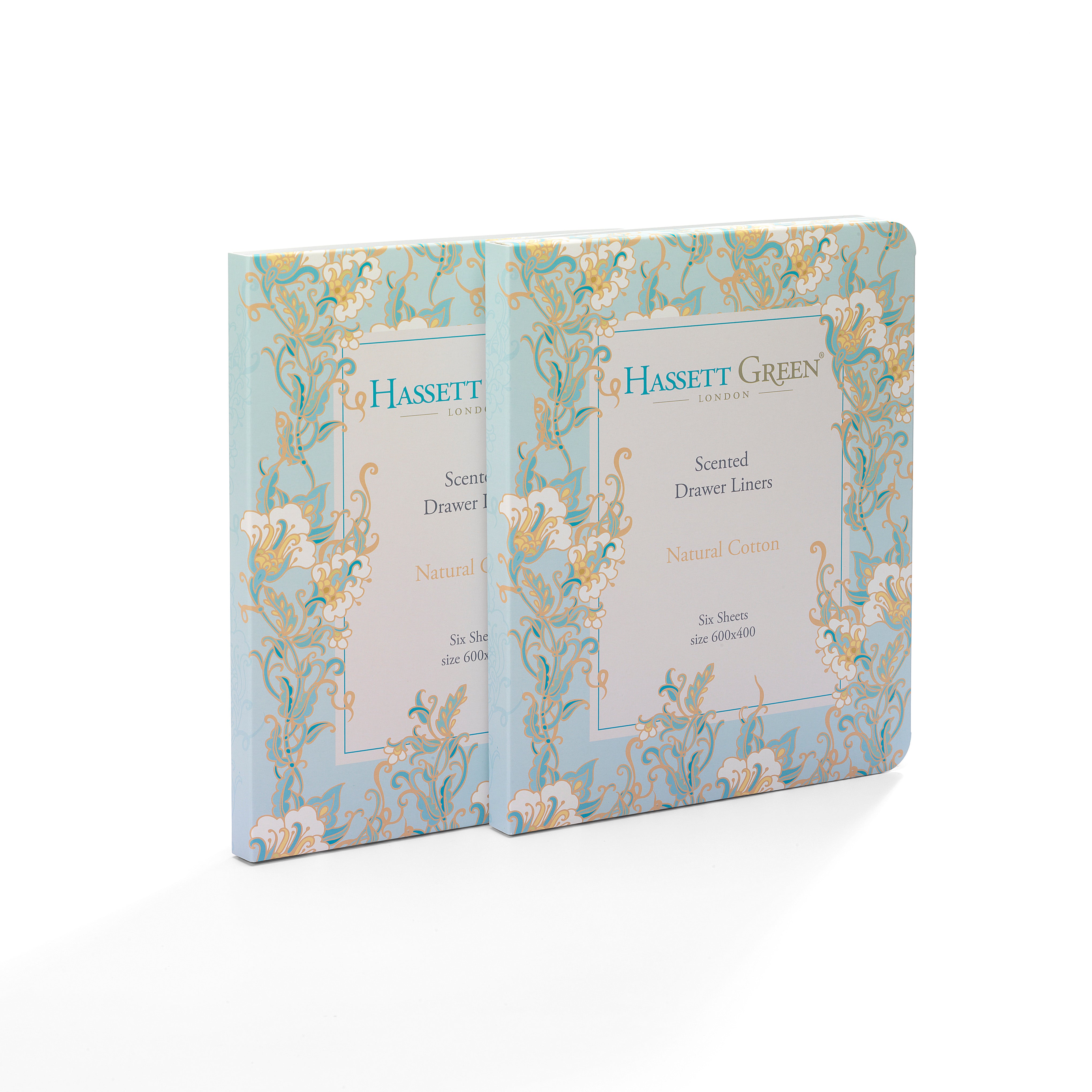 Natural Cotton - Scented Drawer Liners Twin Pack