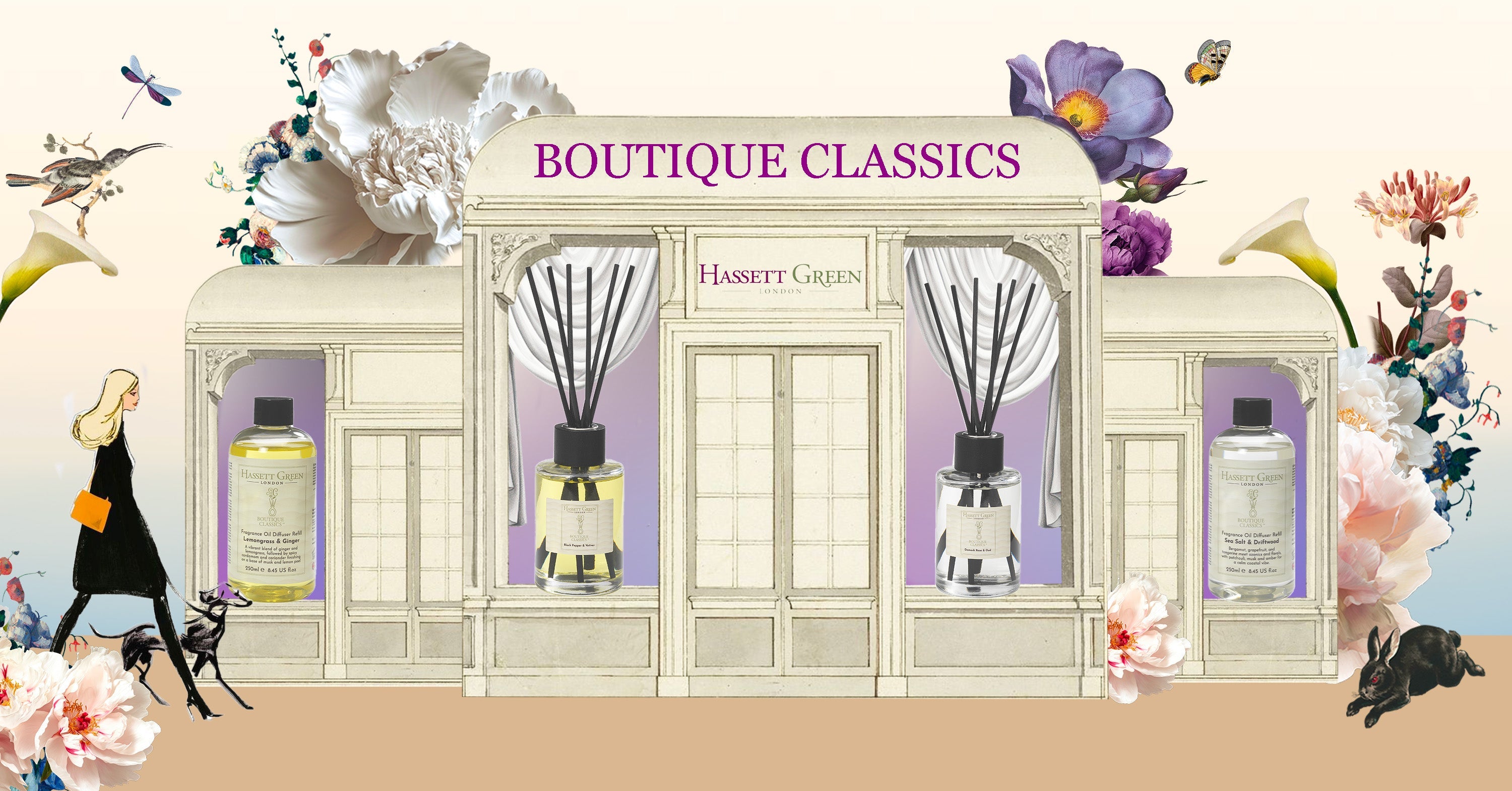 Boutique Classics by Hassett Green London: Fragrance Reimagined