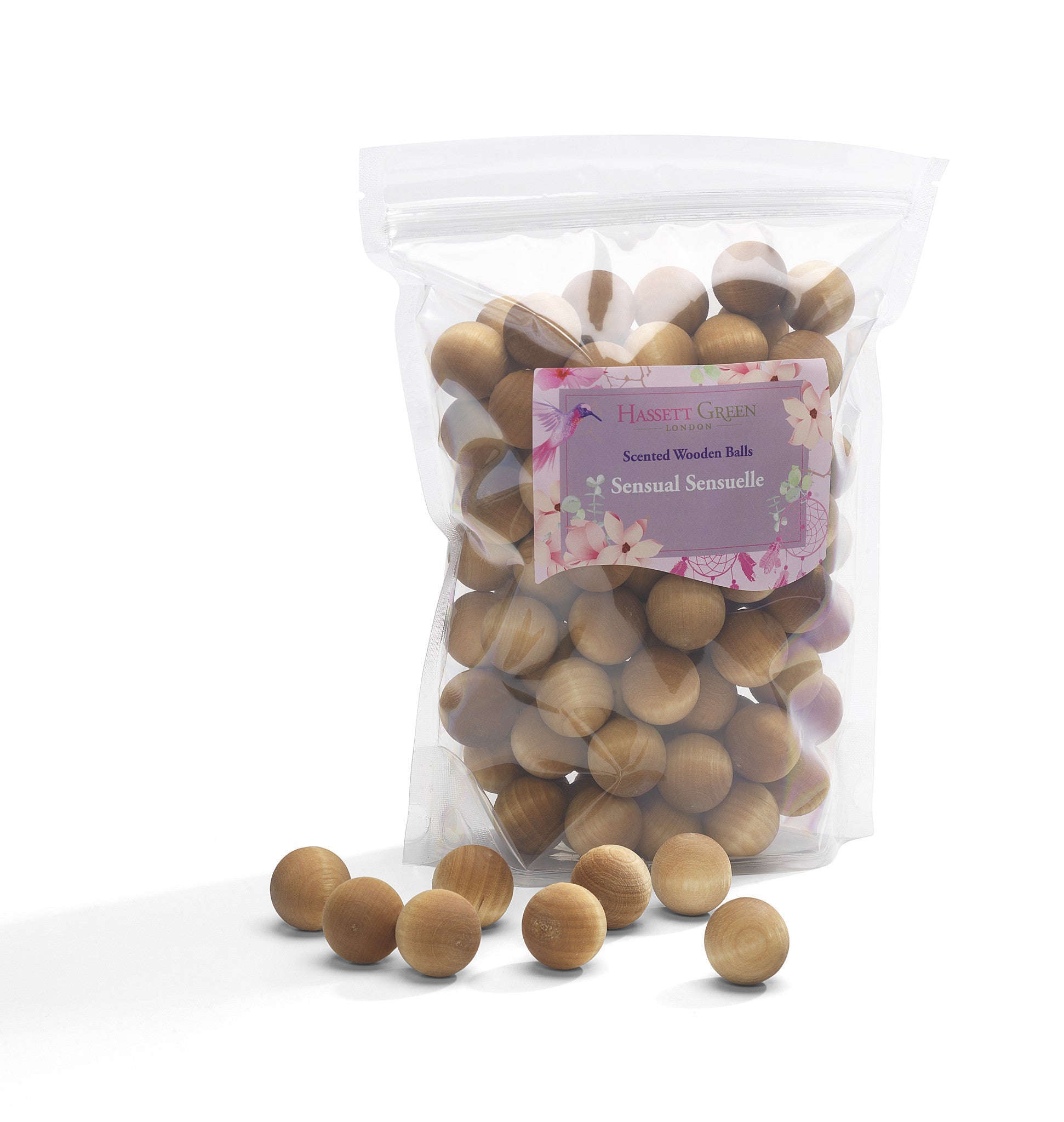Scented Wooden Balls Pack of 100