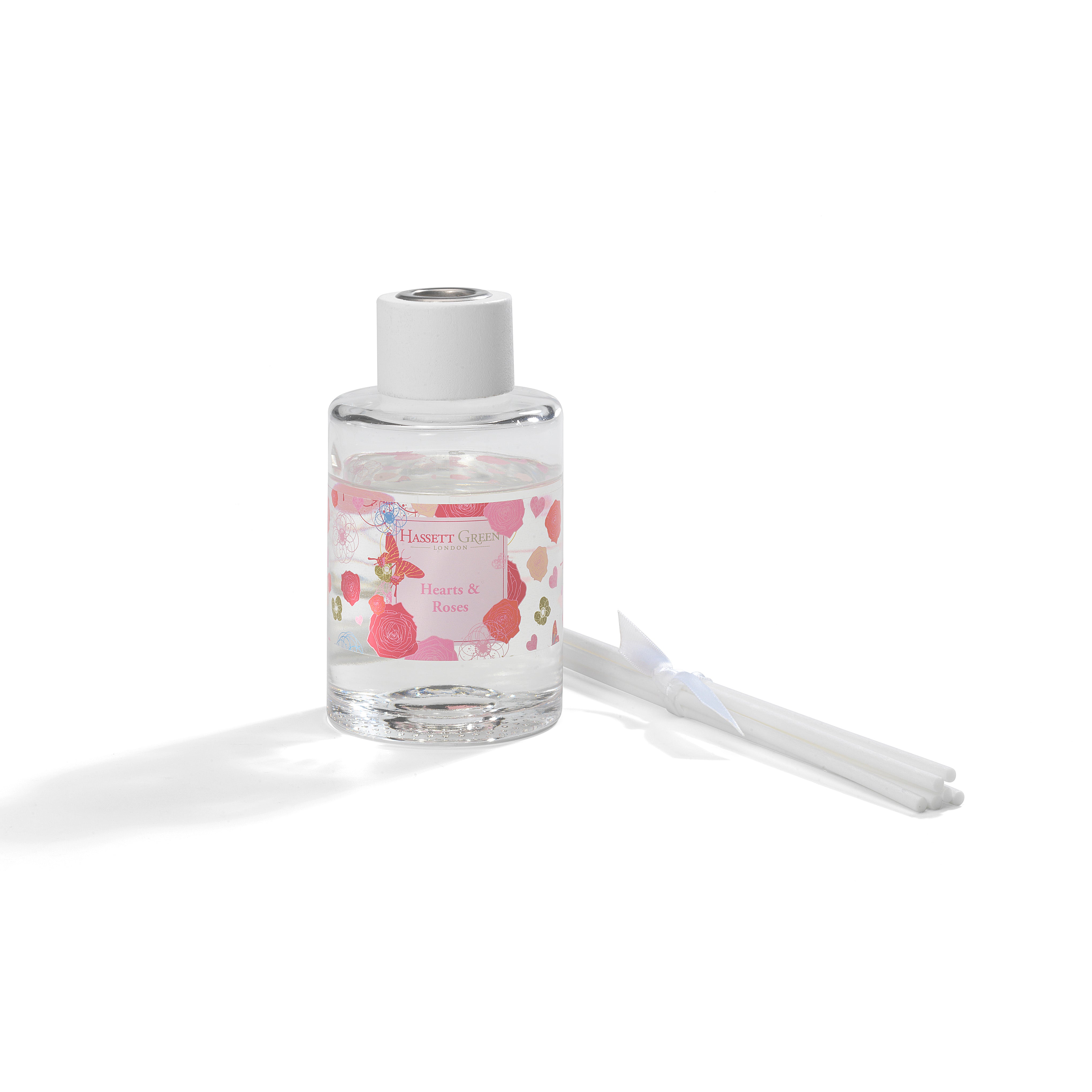 Hearts & Roses - Fragrance Oil Reed Diffuser 200ml