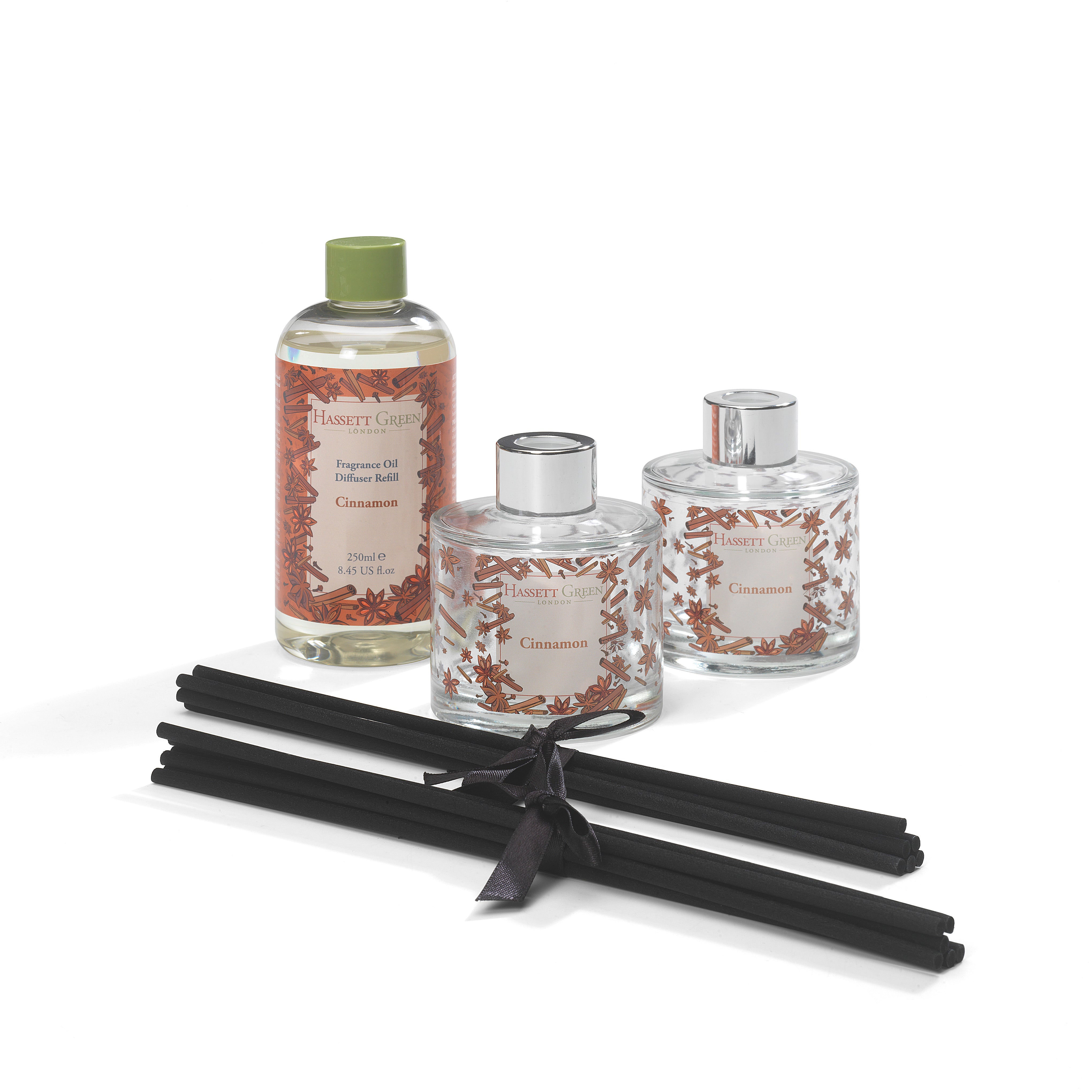 Cinnamon - Reed Diffuser Duo Set - 2 x 125ml
