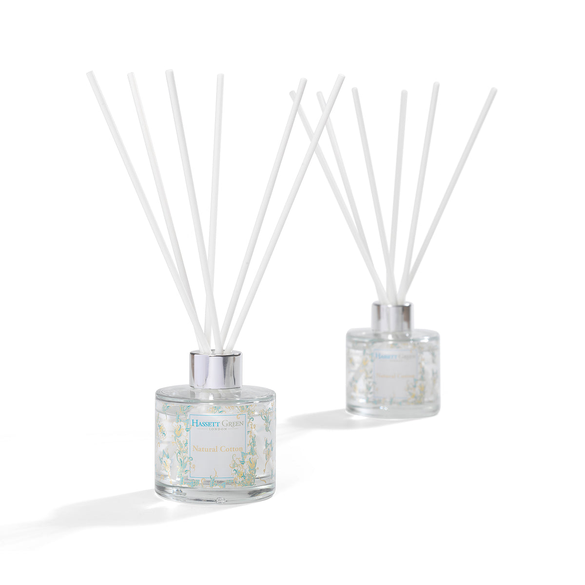 Duo Diffuser Natural Cotton - Reed Diffuser Duo Set - 2 x 125ml