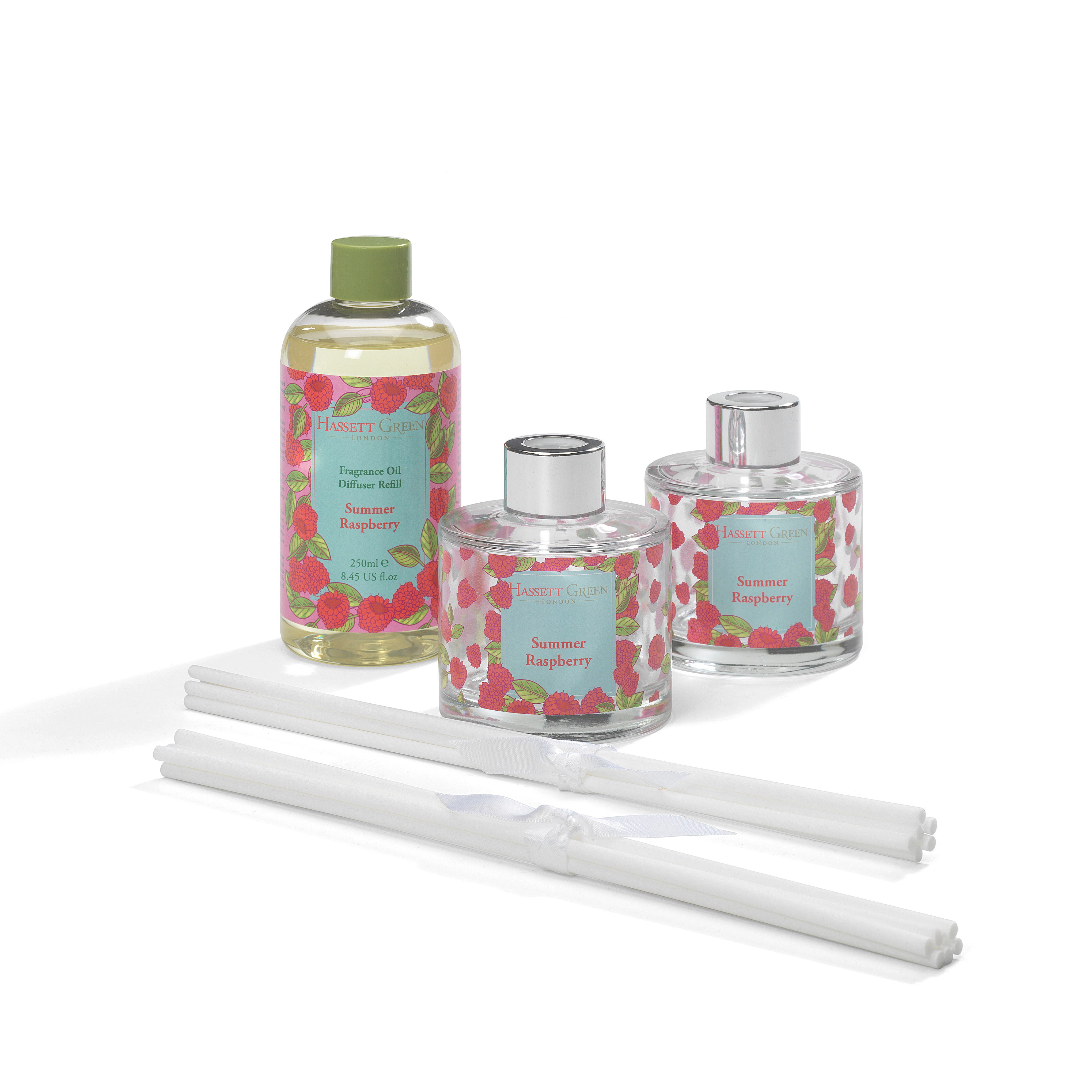 Summer Raspberry - Reed Diffuser Duo Set - 2 x 125ml