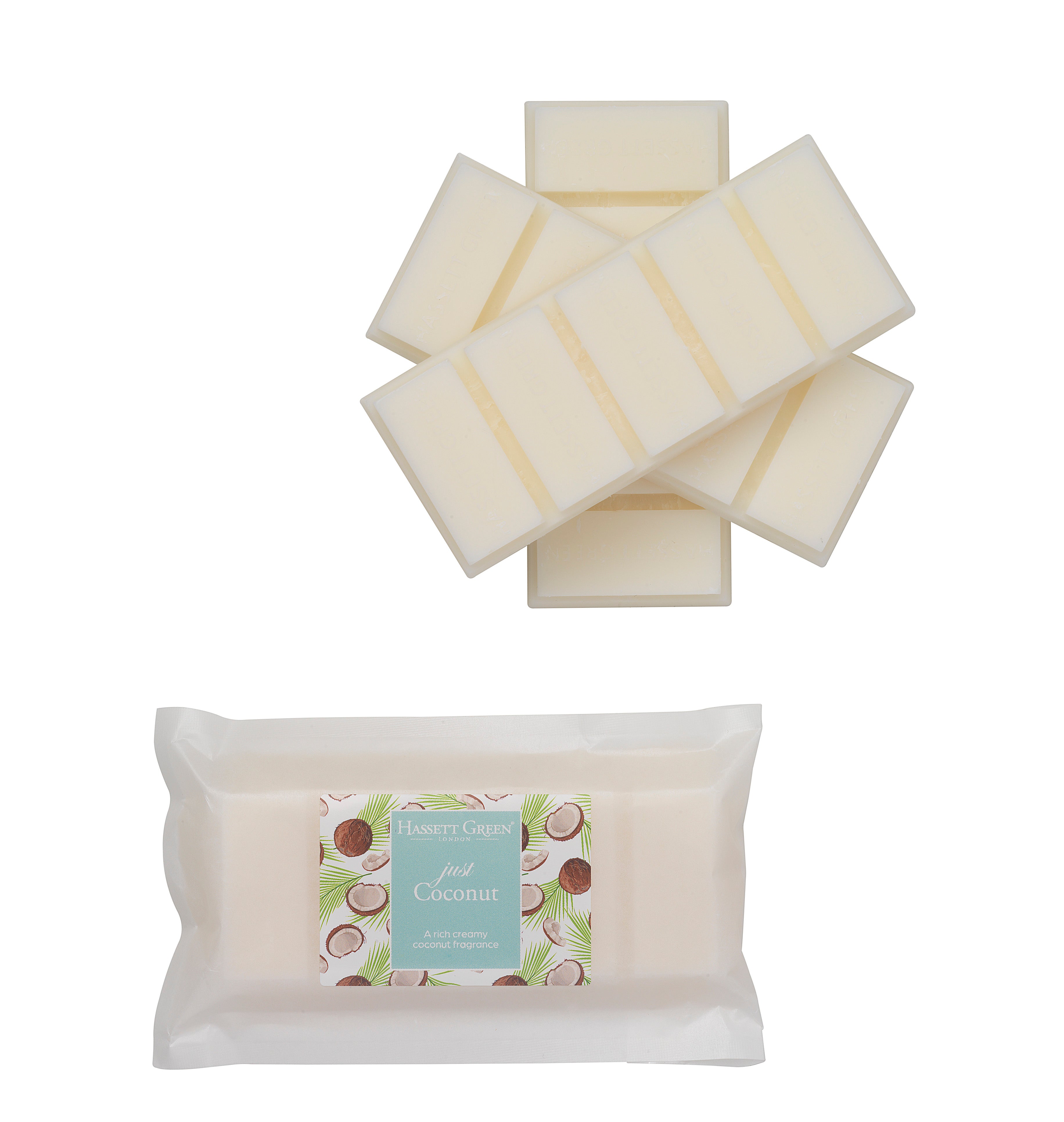 Just Coconut - Wax Melts 55g Snap Bars
