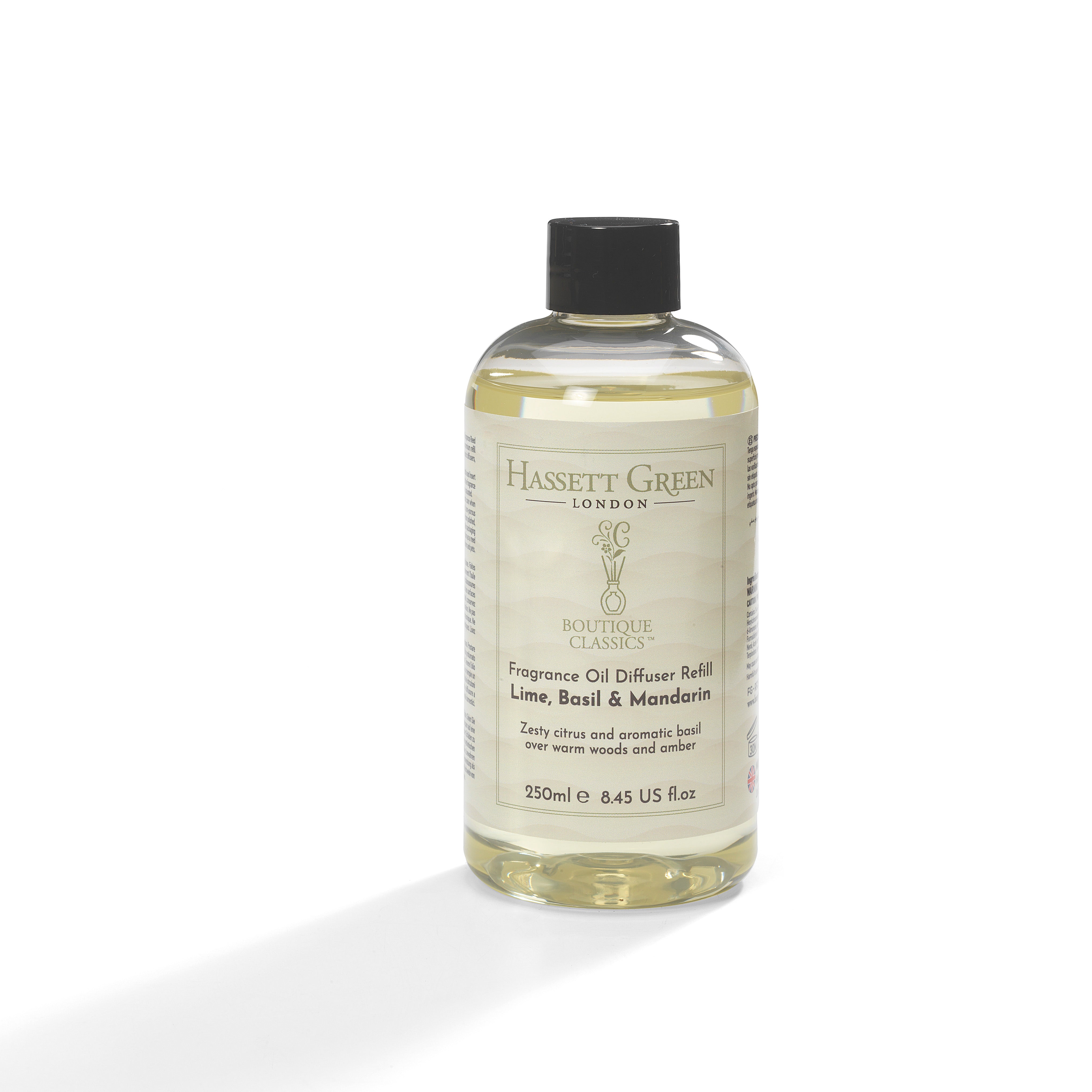 Lime Basil & Mandarin - Fragrance Oil Diffuser Refill 250ml