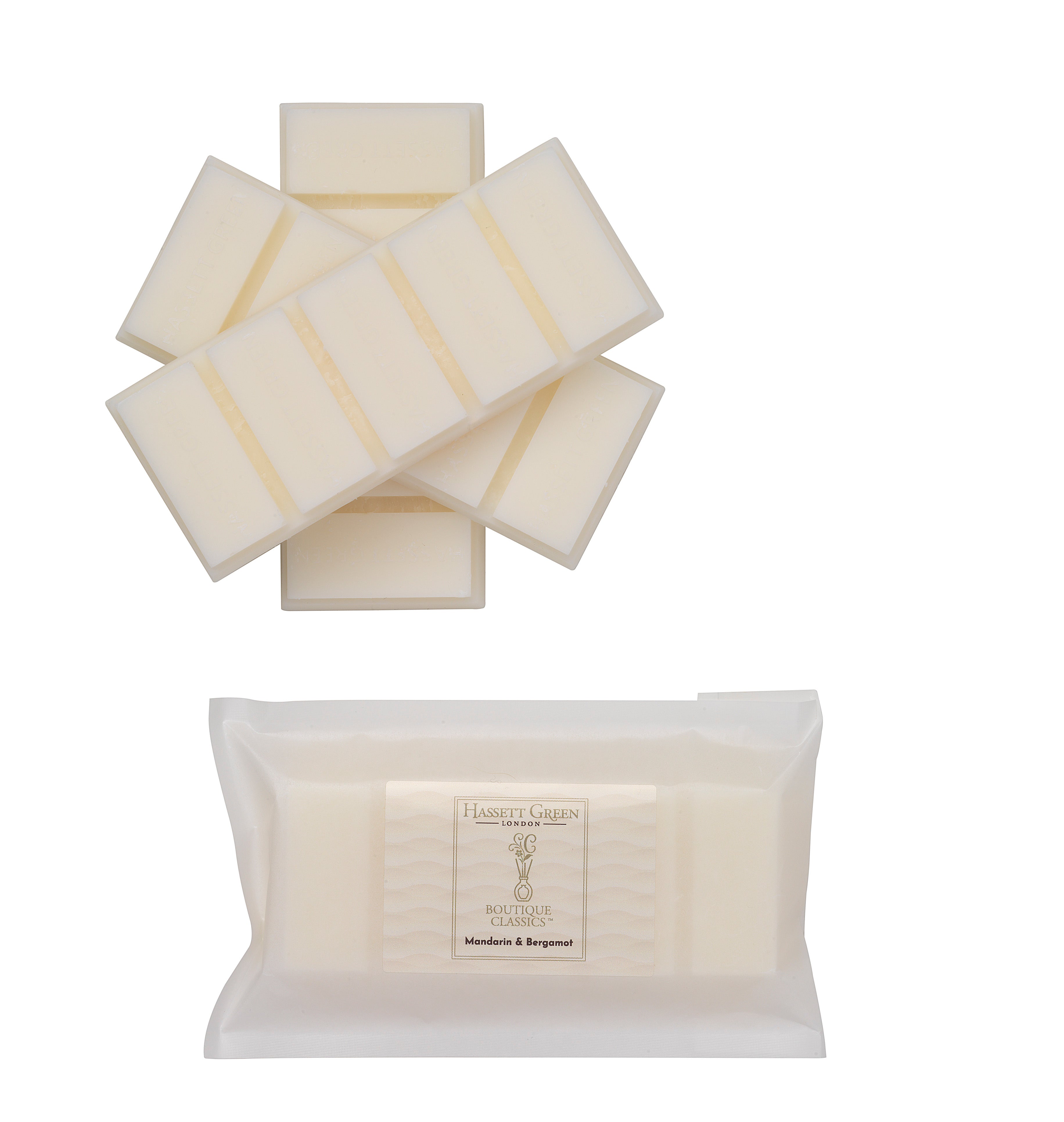 Mandarin & Bergamot - Wax Melts 55g Snap Bars