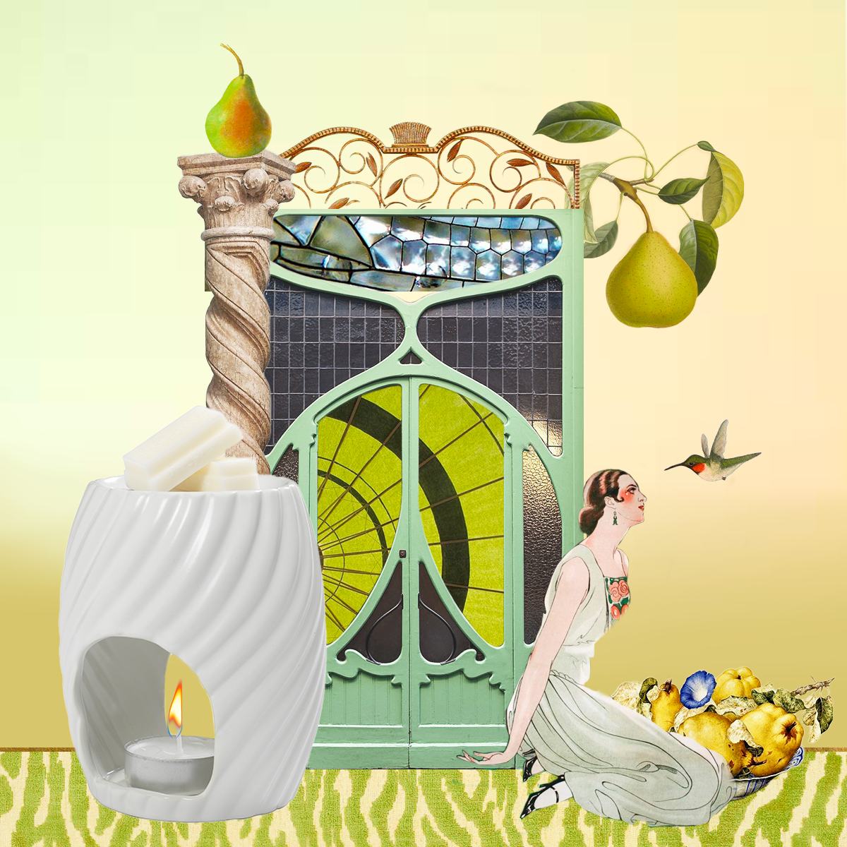 English Pear & Neroli - Wax Melts 55g Snap Bars