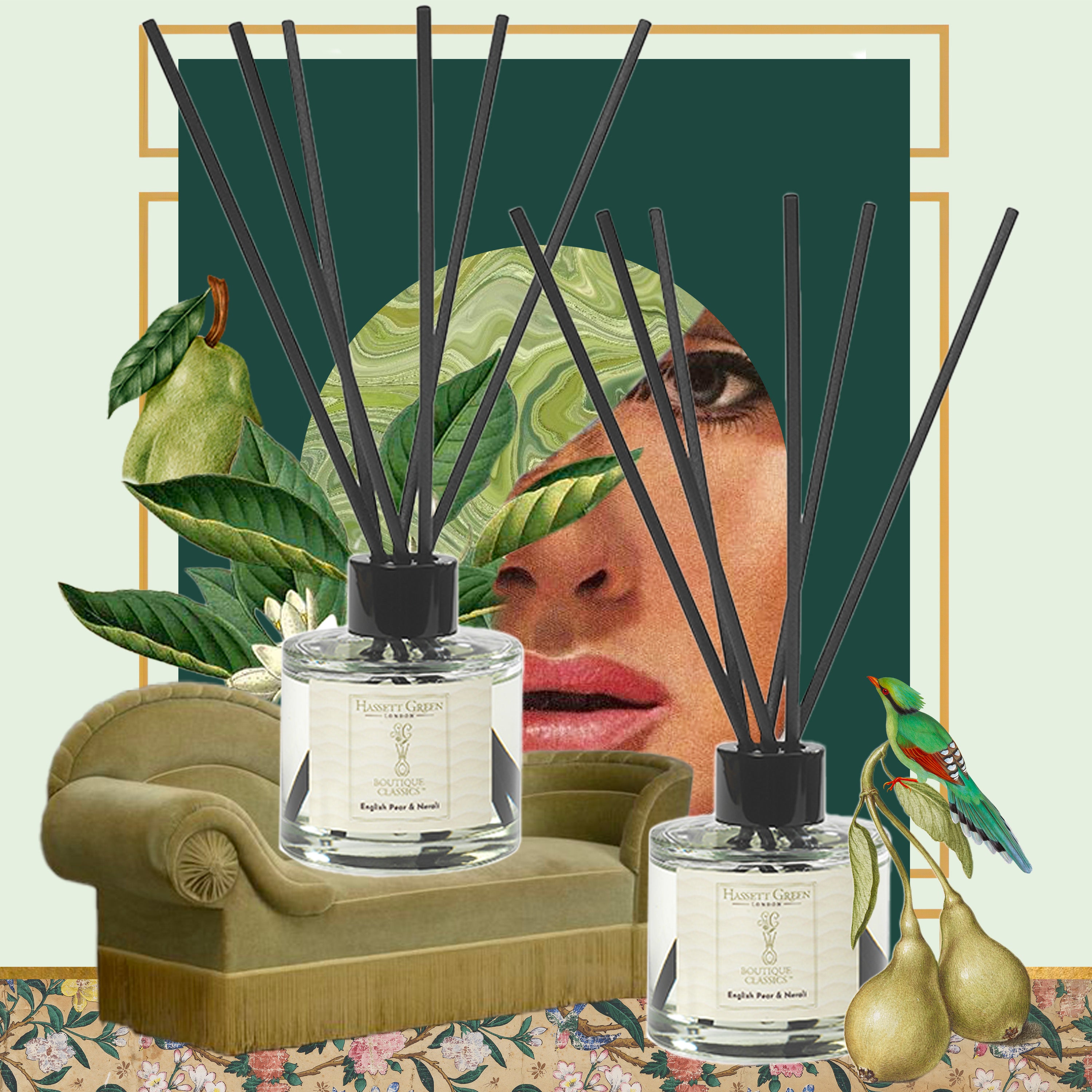 English Pear & Neroli - Reed Diffuser Duo Set - 2 x 125ml