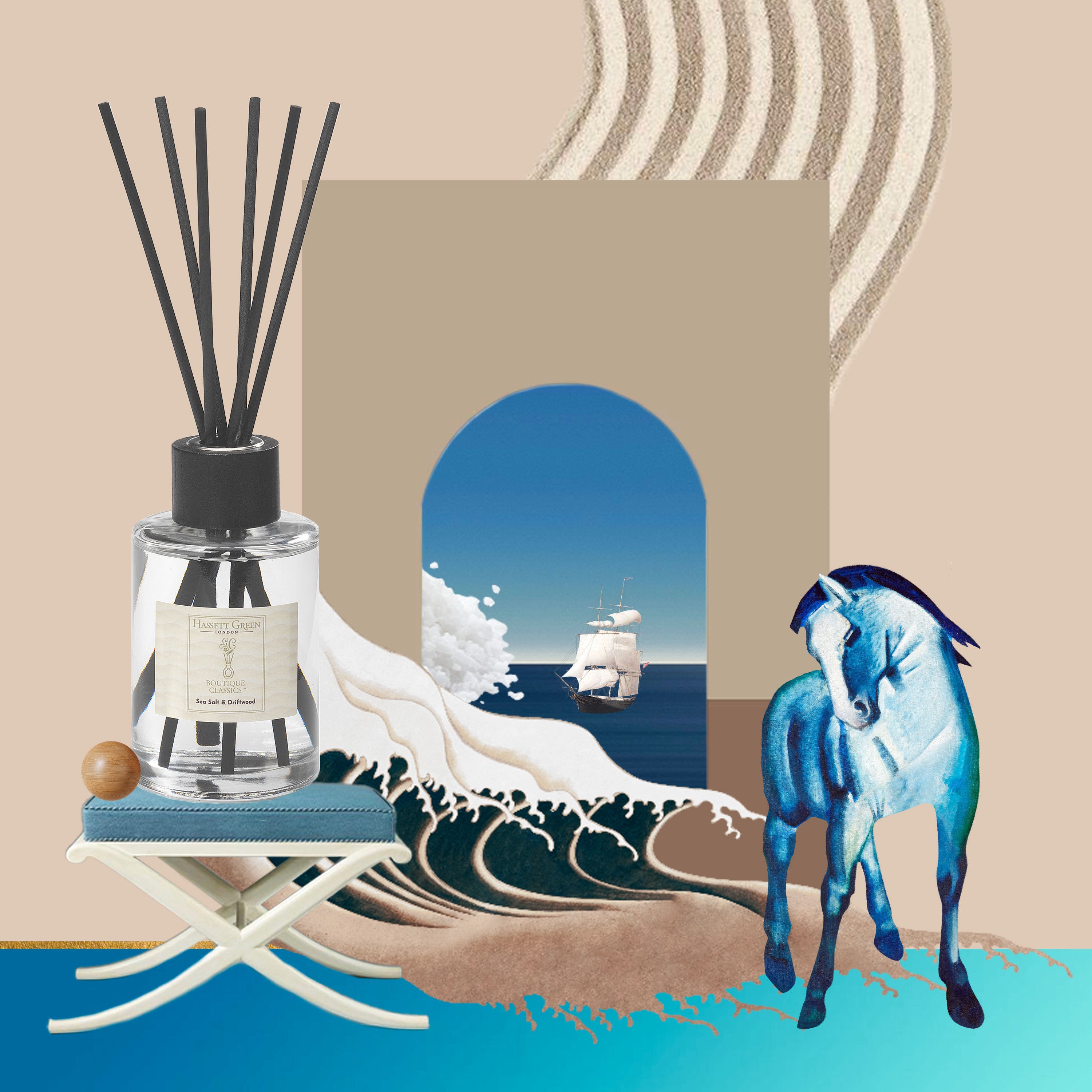 Sea Salt & Driftwood - Fragrance Oil Reed Diffuser 250ml