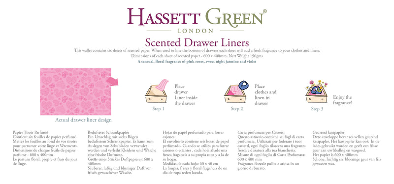 Hearts & Roses - Scented Drawer Liners