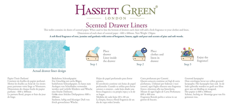 Natural Cotton -  Scented Drawer Liners