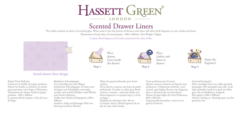 Lilac & Lavender - Scented Drawer Liners