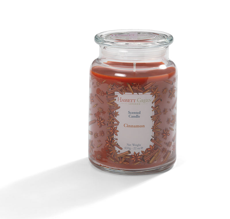Cinnamon - Scented Candle Jar 22oz