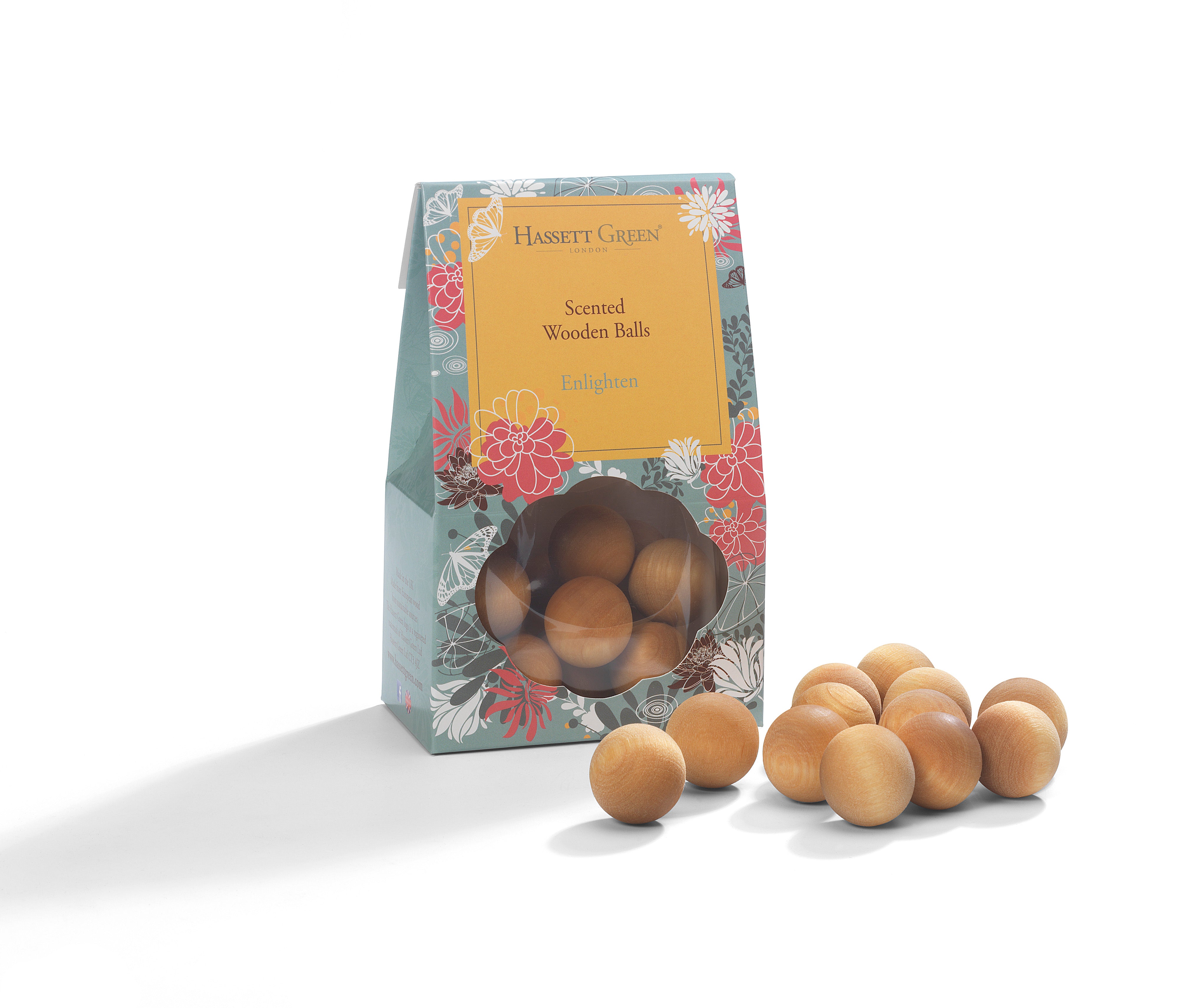 Enlighten - Scented Wooden Balls Pack of 12