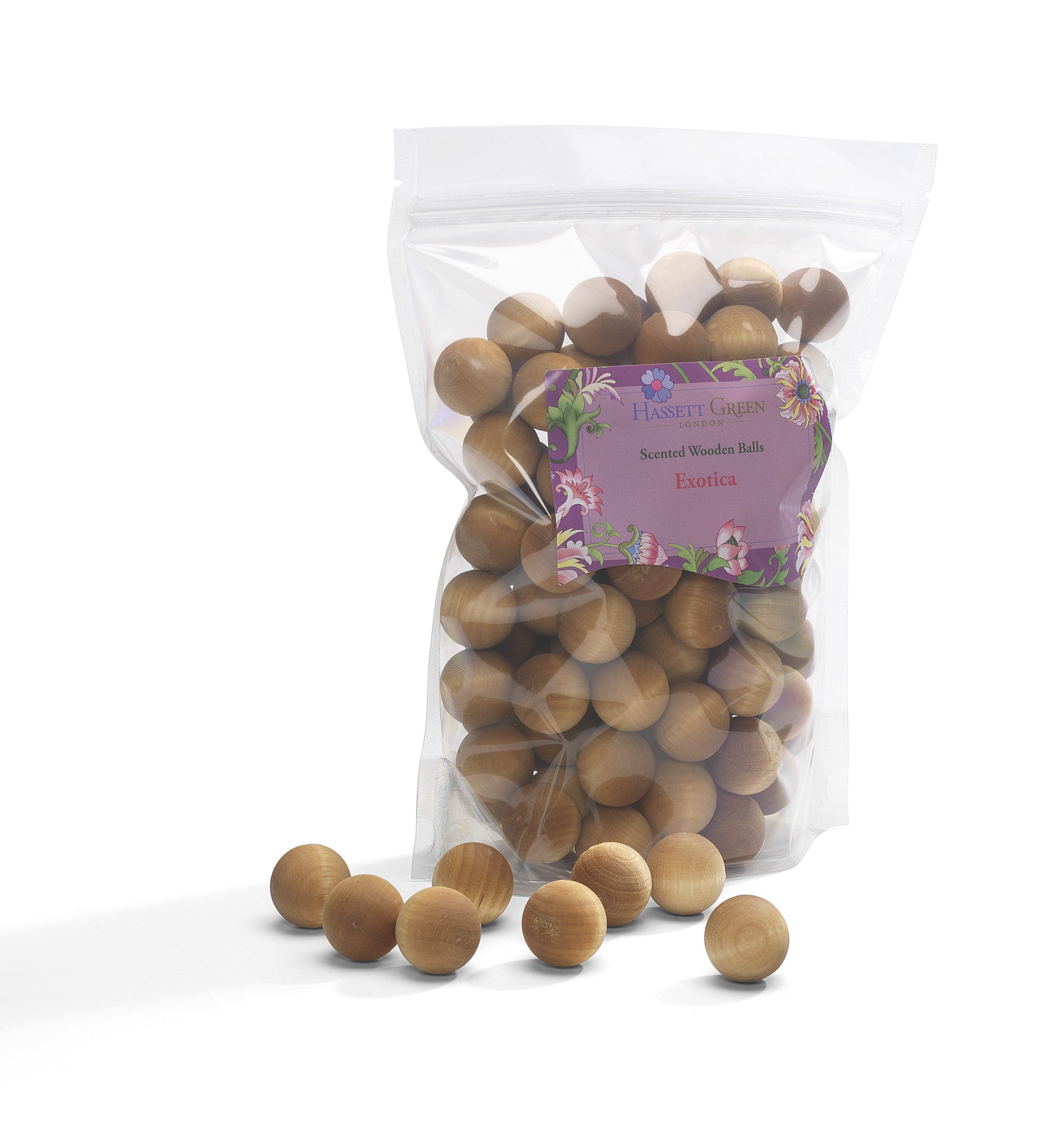 Exotica - Scented Wooden Balls Pack of 100