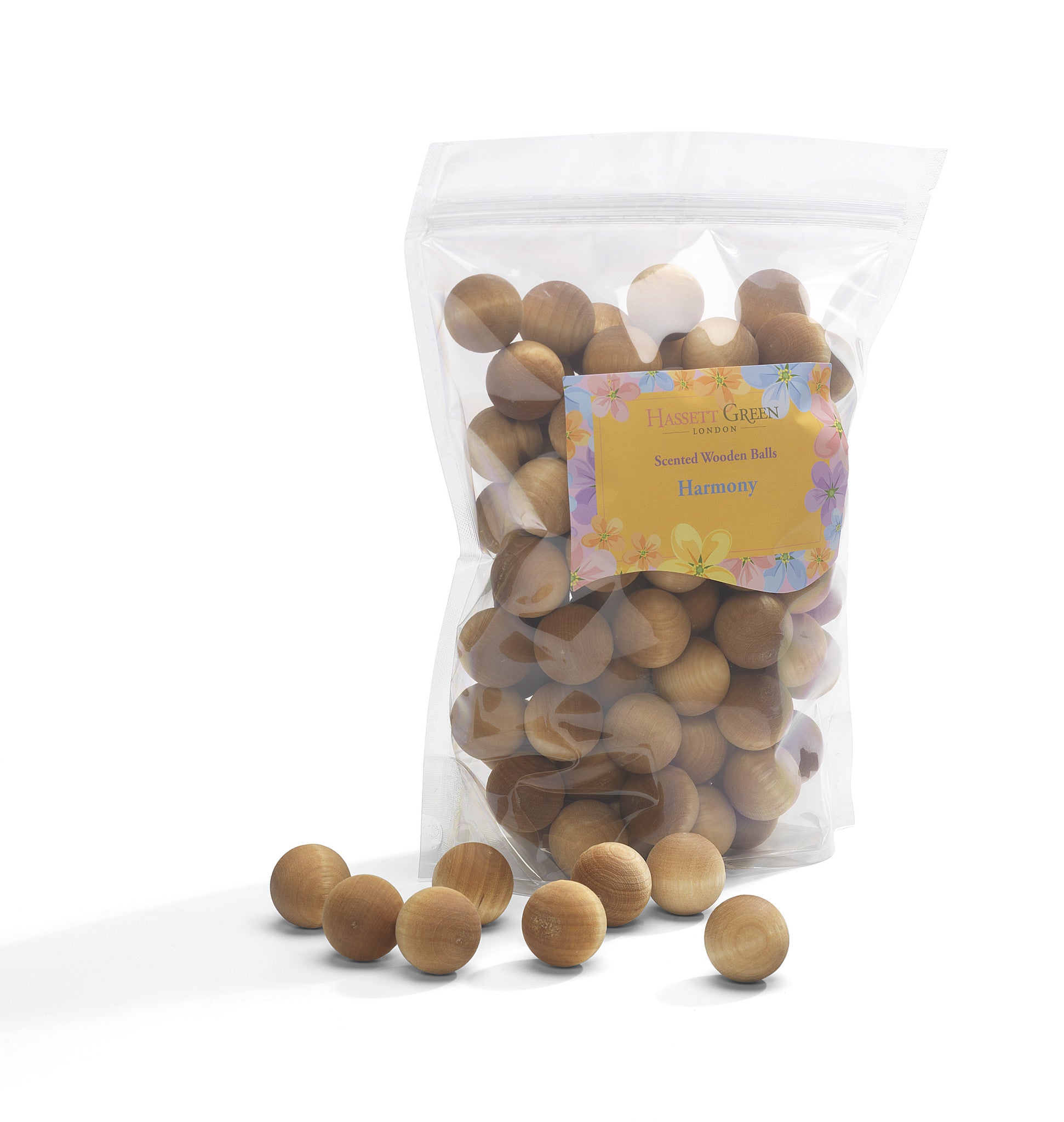 Harmony - Scented Wooden Balls Pack of 100