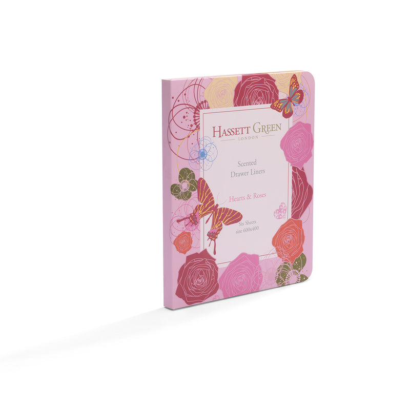 Hearts & Roses - Scented Drawer Liners