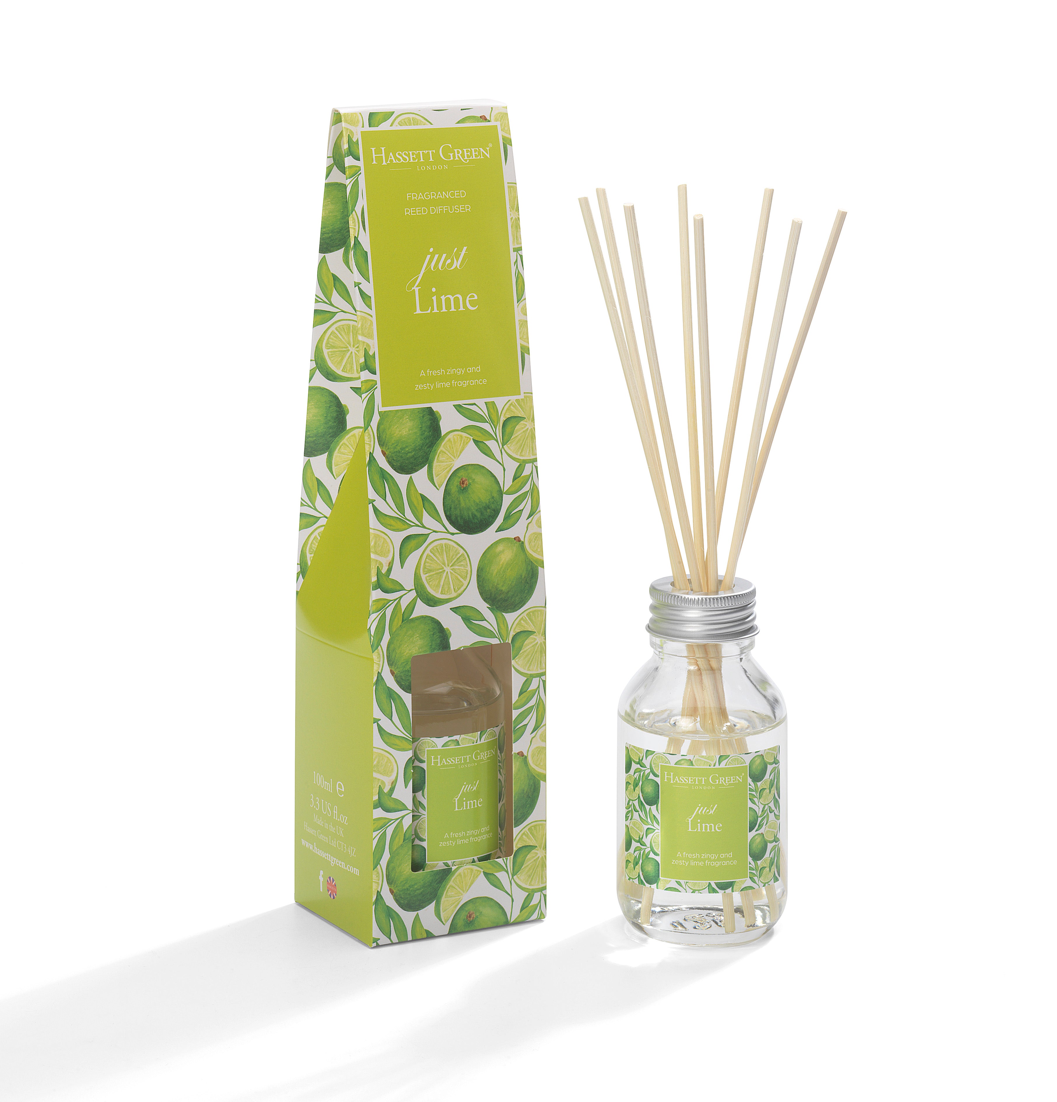 Just Lime - Fragrance Reed Diffuser 100ml