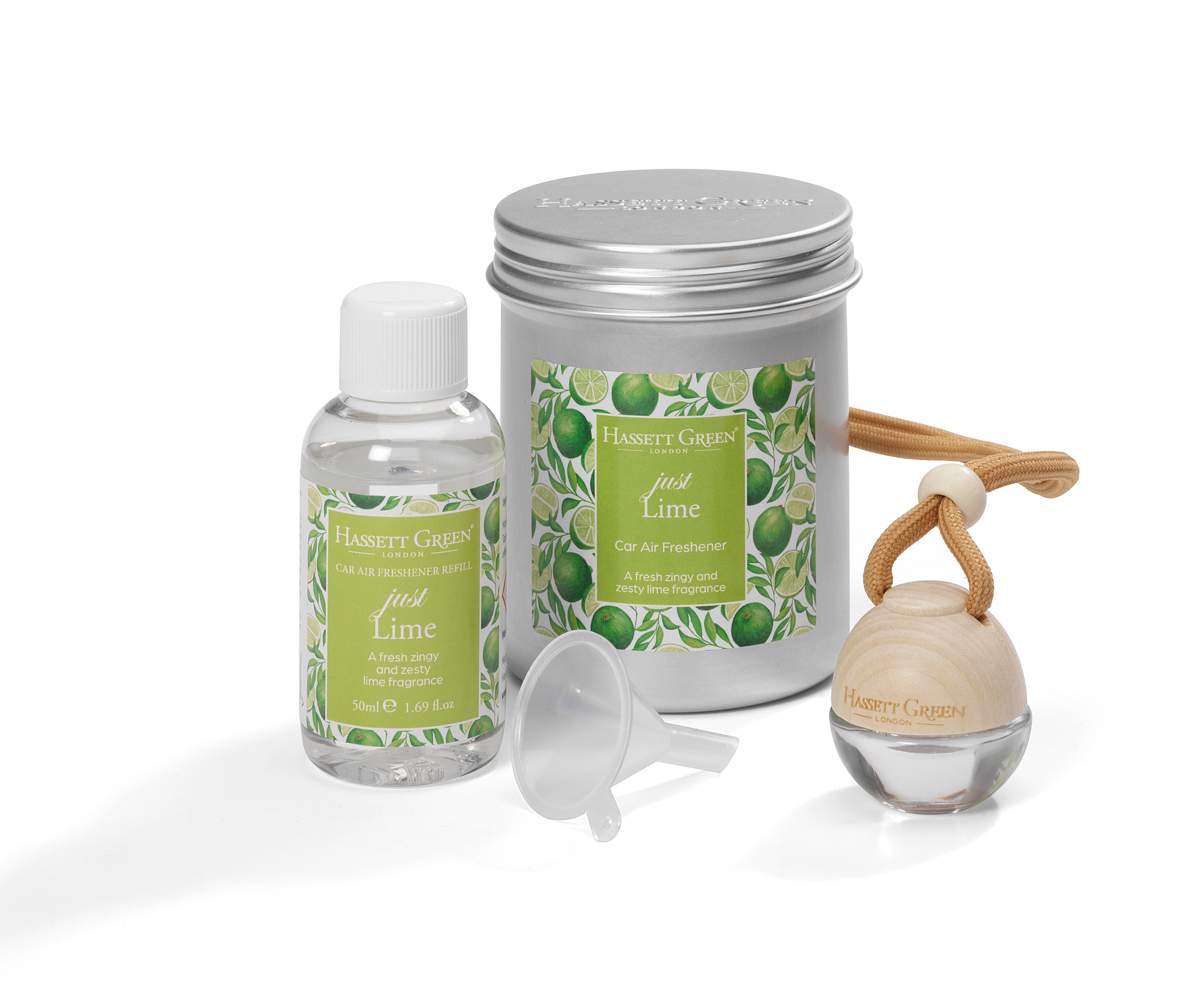 Just Lime Car Freshener & Refill