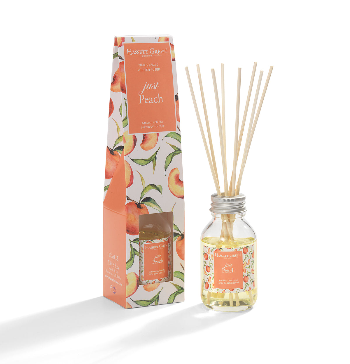 Just Peach - Fragrance Oil Reed Diffuser 100ml