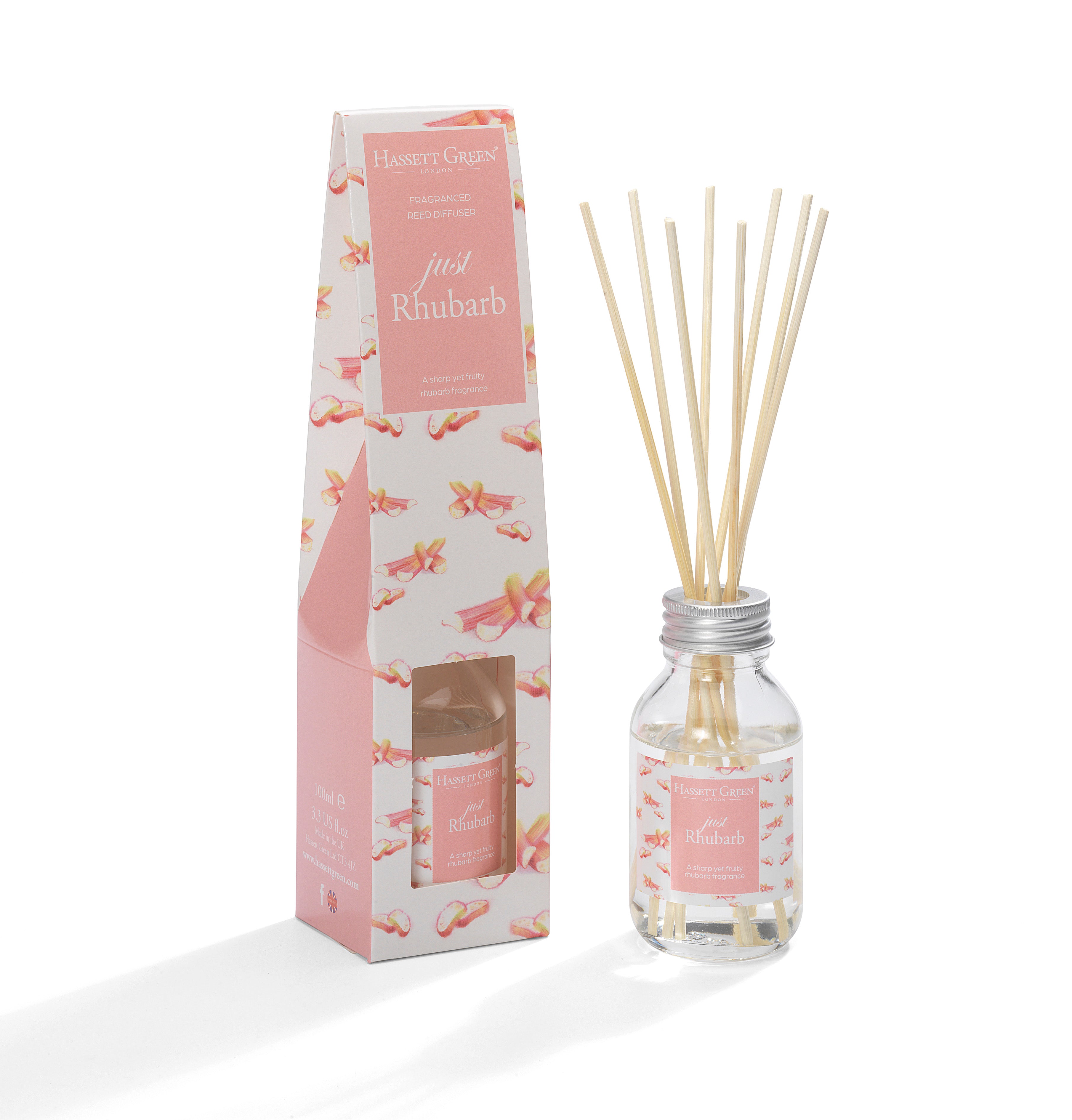 Just Rhubarb - Fragrance Reed Diffuser 100ml