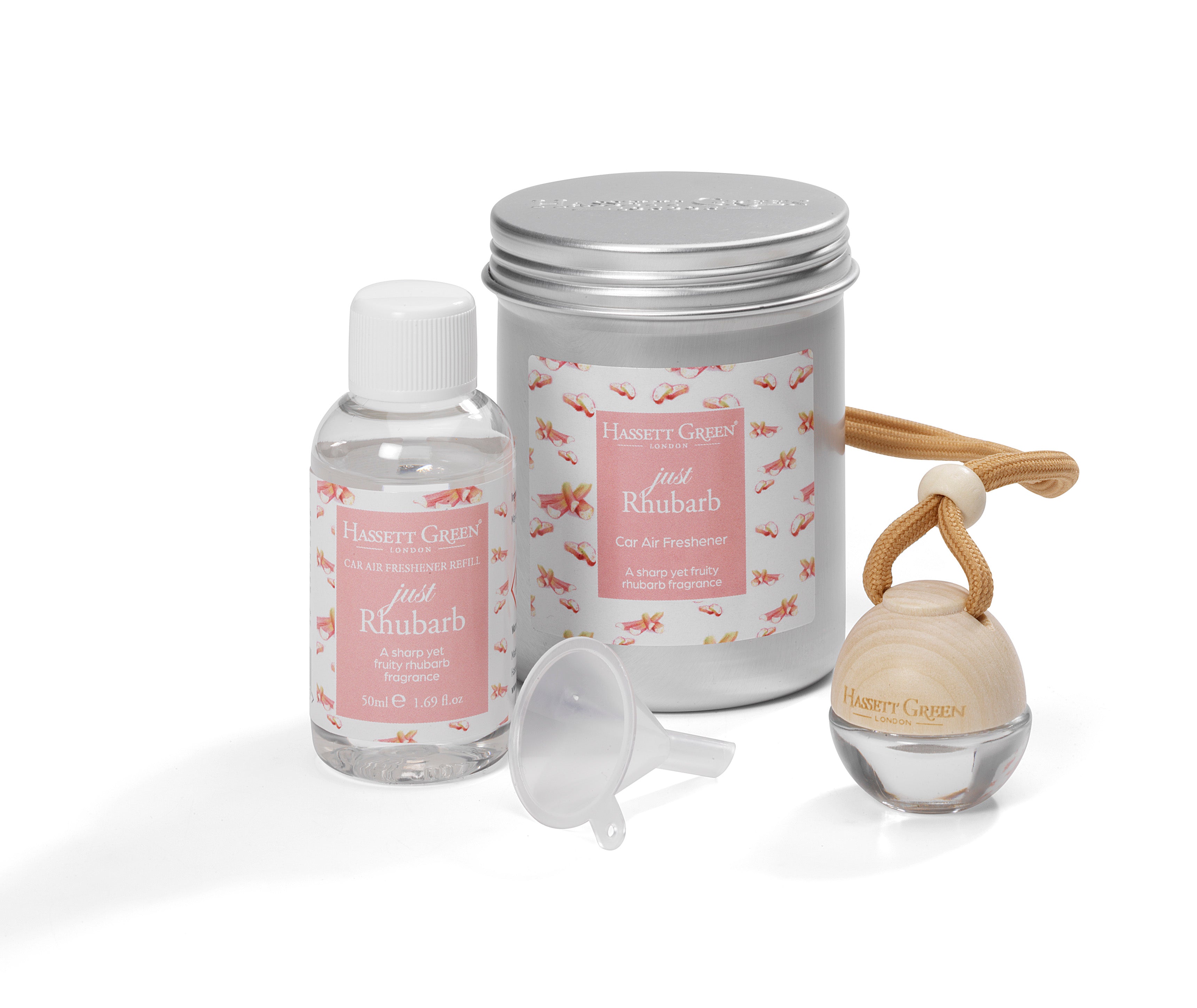 Just Rhubarb Car Freshener & Refill