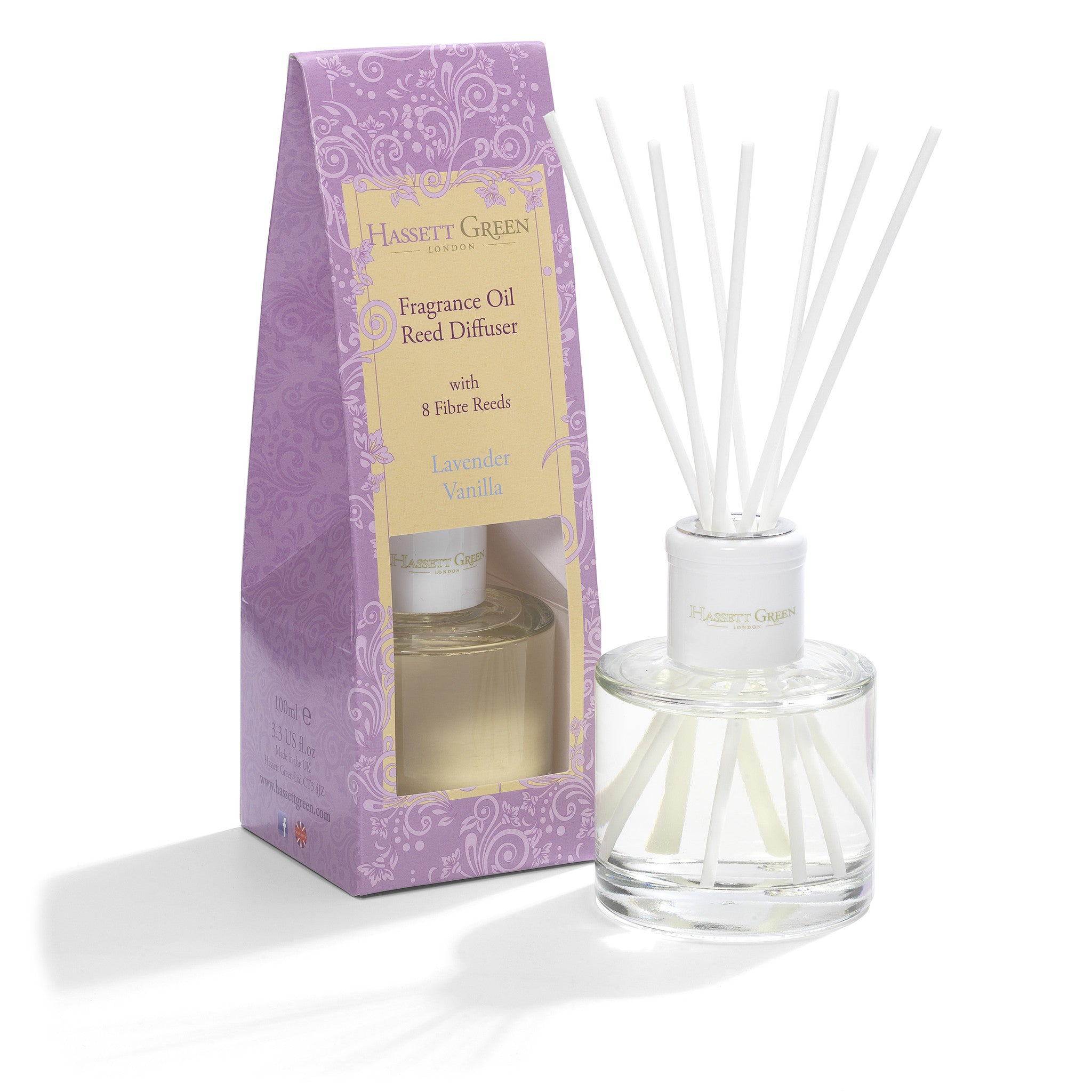 Lavender Vanilla - Fragrance Oil Reed Diffuser 100ml