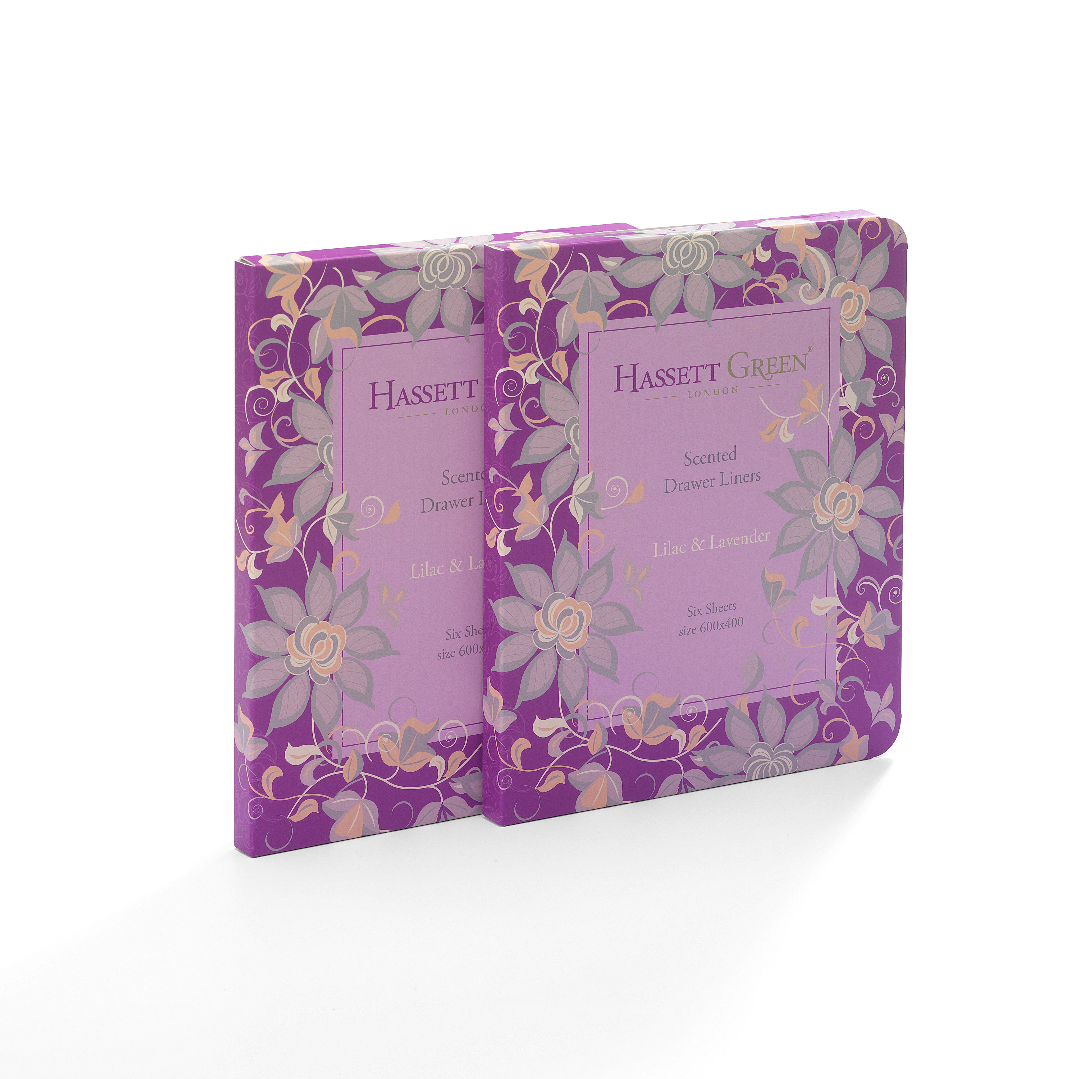 Lilac & Lavender - Scented Drawer Liners Twin Pack