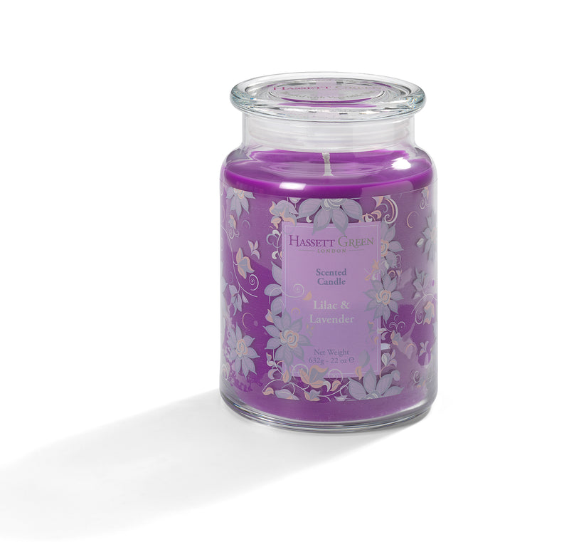 Lilac & Lavender - Scented Candle Jar 22oz