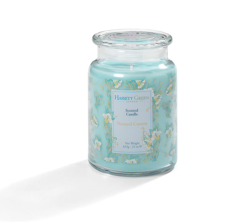 Natural Cotton - Scented Candle Jar 22oz