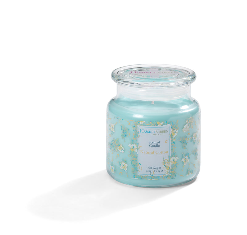 Natural Cotton - Scented Candle Jar 15oz