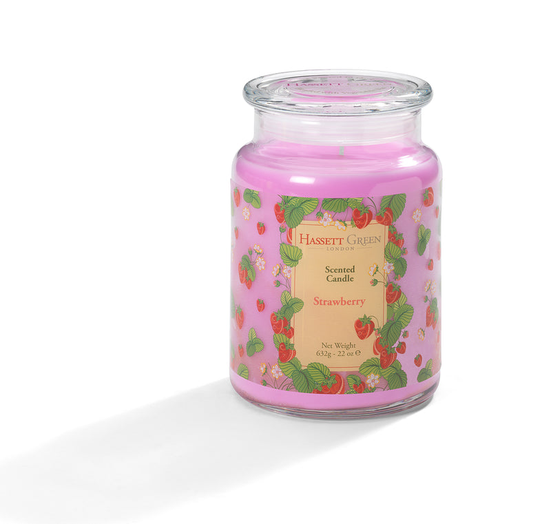 Strawberry - Scented Candle Jar 22oz