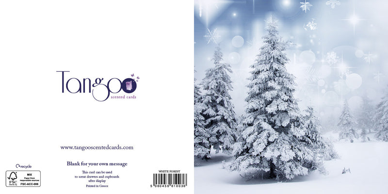 Festive - White Forest