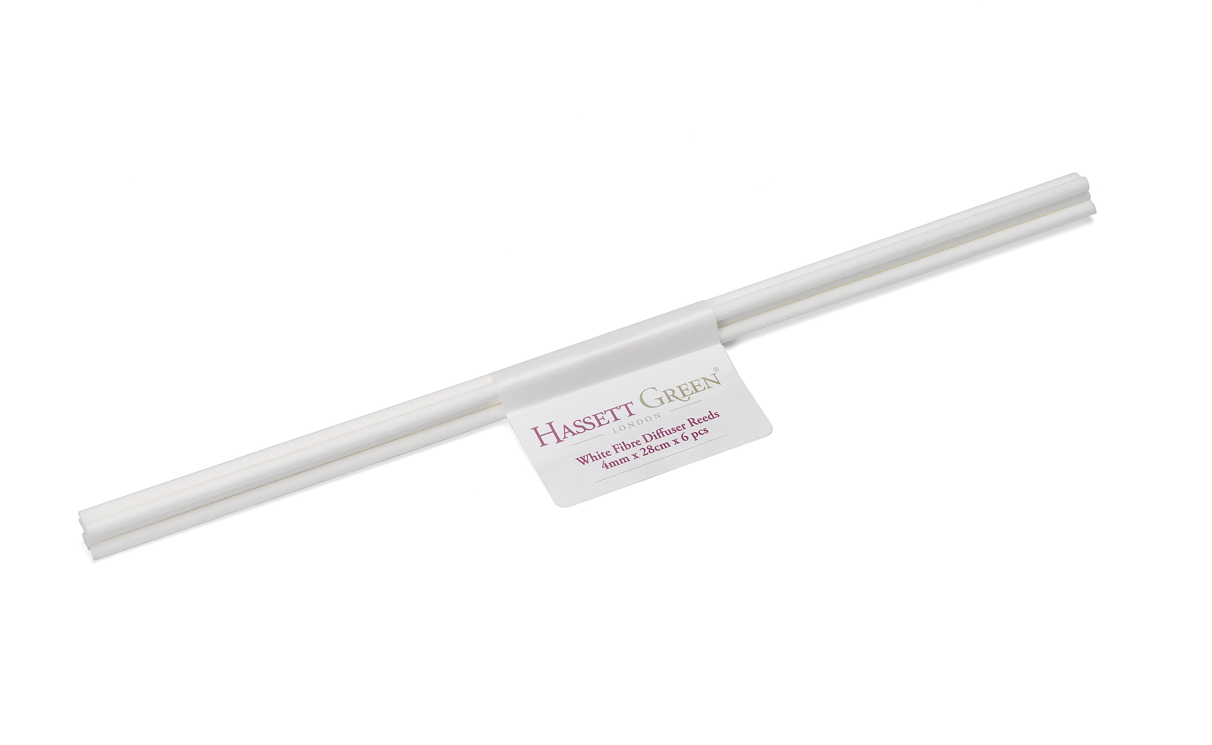 White Fibre Diffuser Sticks 4mm x 28cm x 6